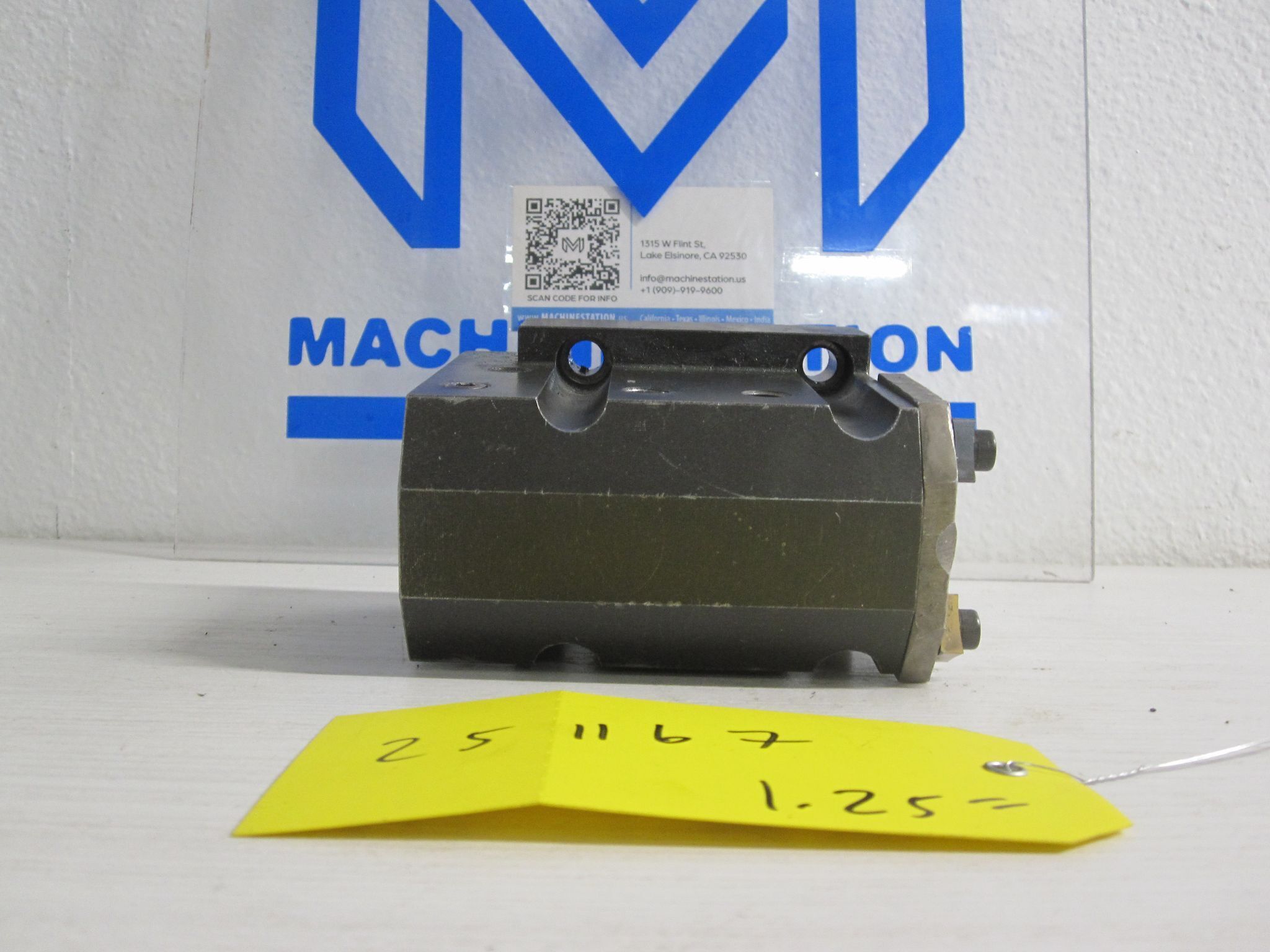 BMT45 Boring Bar Holder 1.25" 1 1/4" Static 58mm x 58mm 7