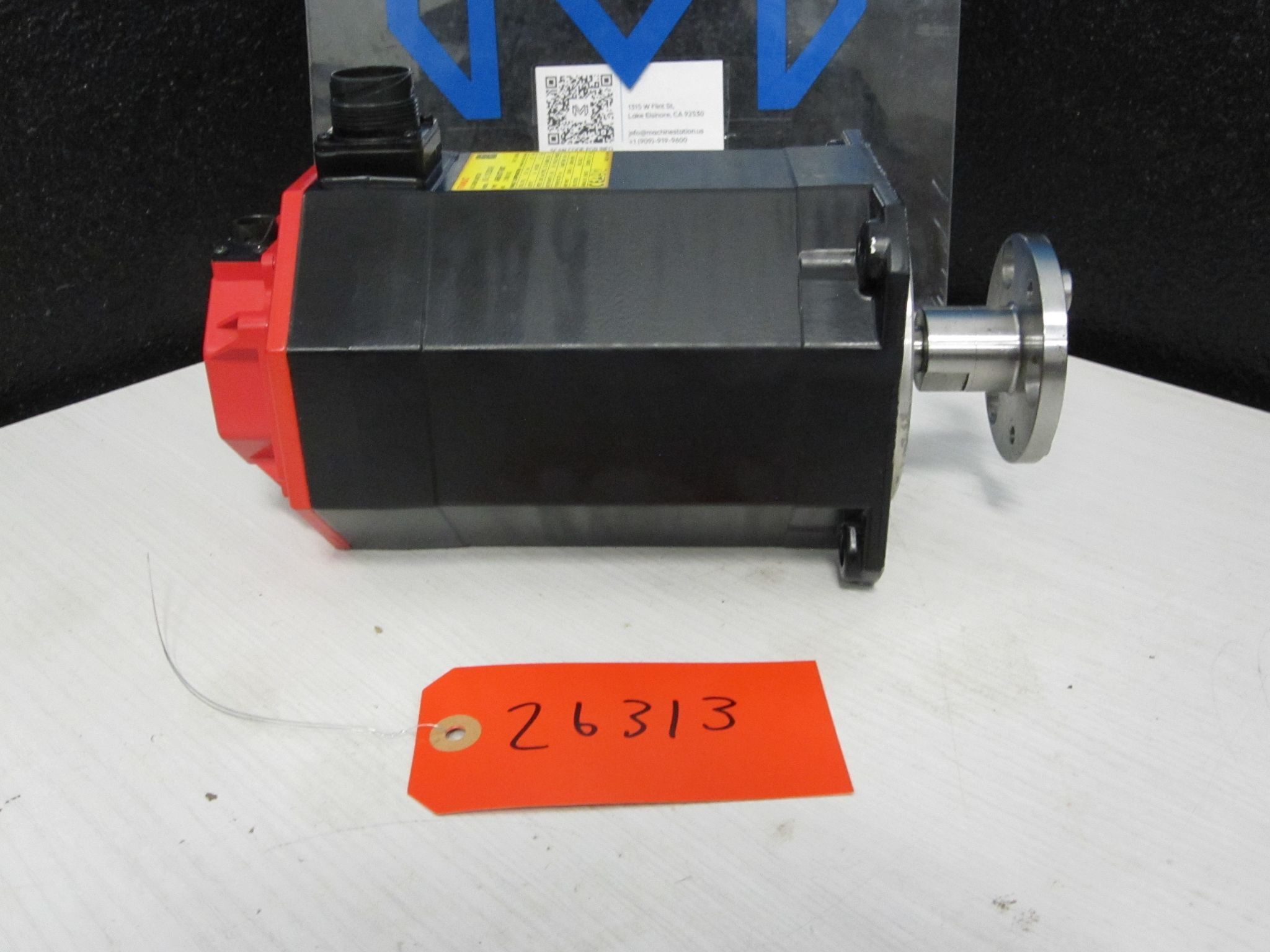 FANUC A06B-2077-B007 AC SERVO MOTOR BISC 12/2000-B A860-2070-T371 0