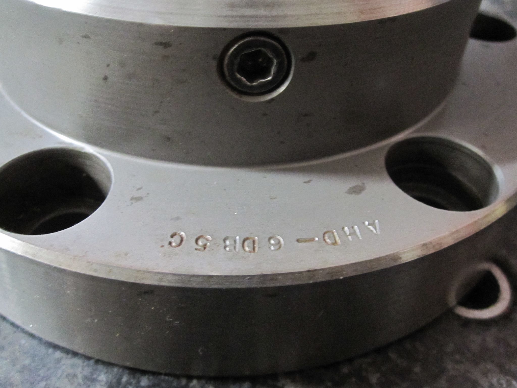 AHD-6DB5C 5C COLLET CHUCK A2-6 CHUCK LATHE A6 WORK HOLDING CLOSER DRAWNUT DRAW NUT SEIKI 12