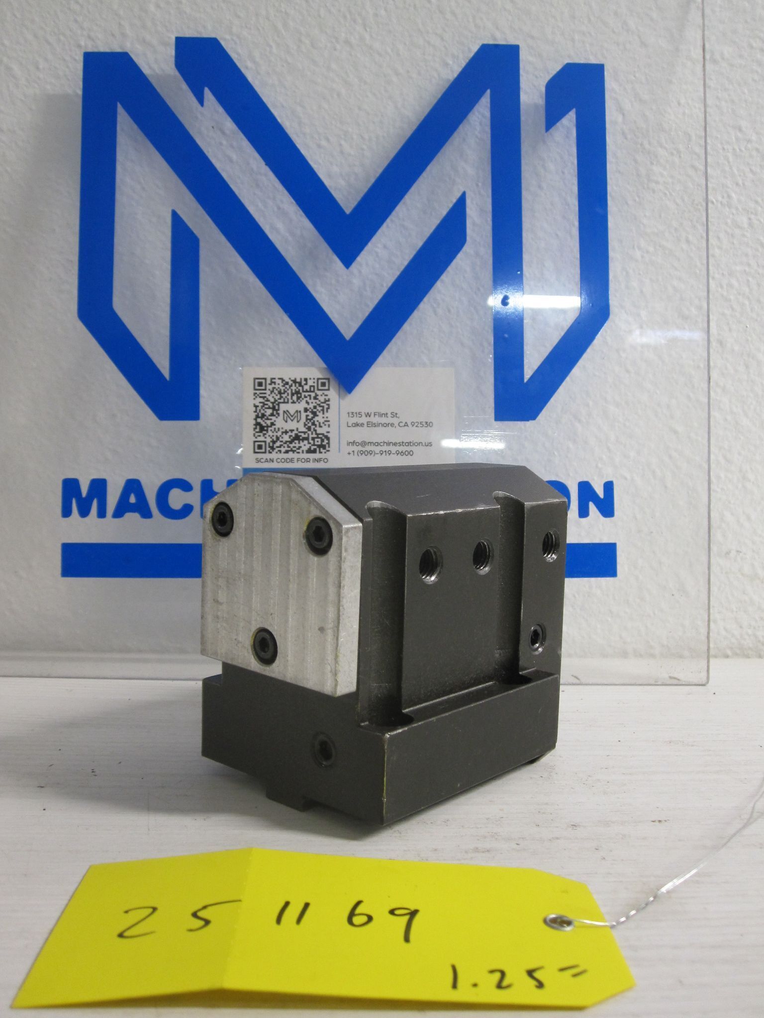 BMT45 Boring Bar Holder 1.25" 1 1/4" Static 58mm x 58mm 4
