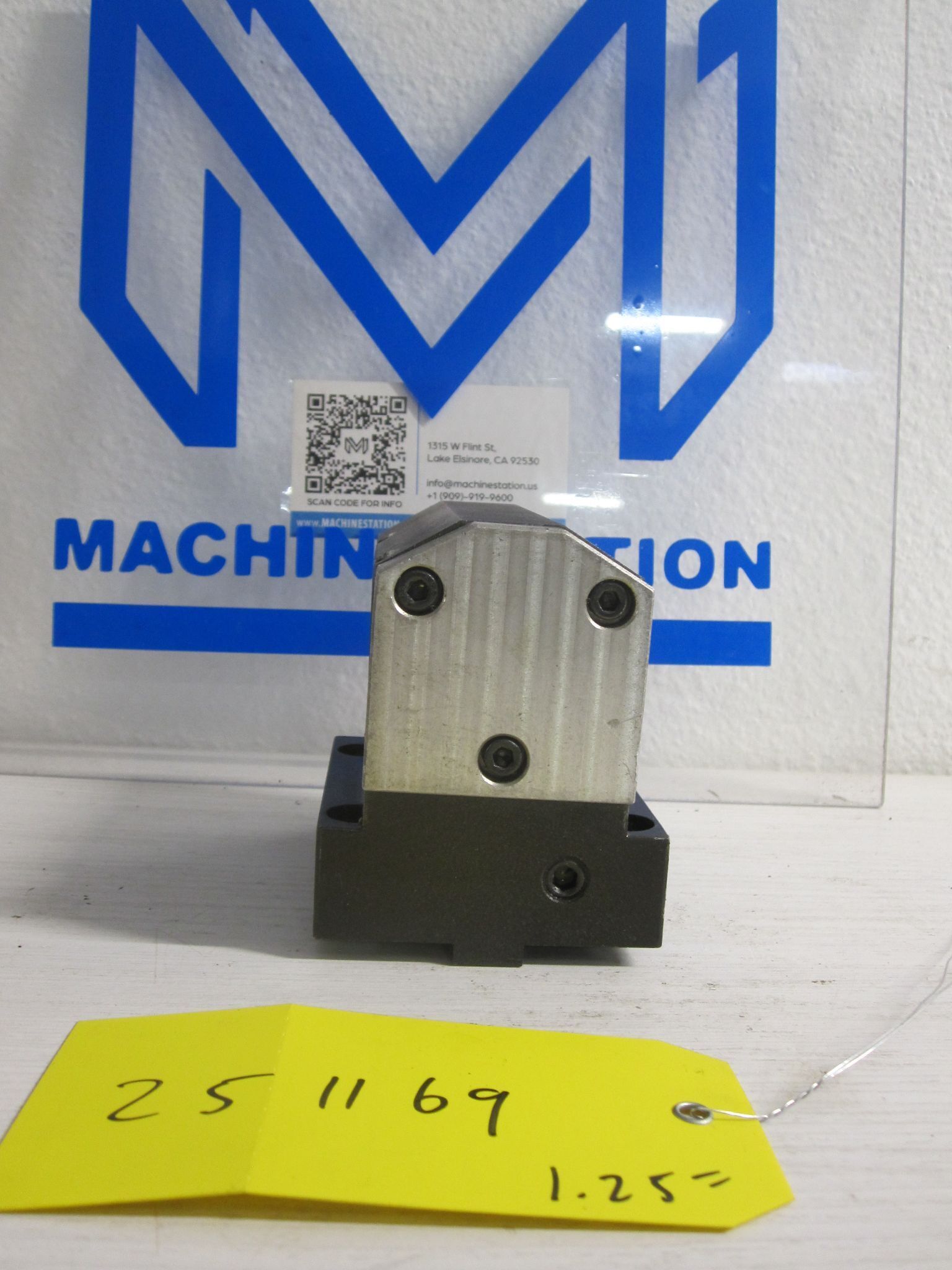 BMT45 Boring Bar Holder 1.25" 1 1/4" Static 58mm x 58mm 5