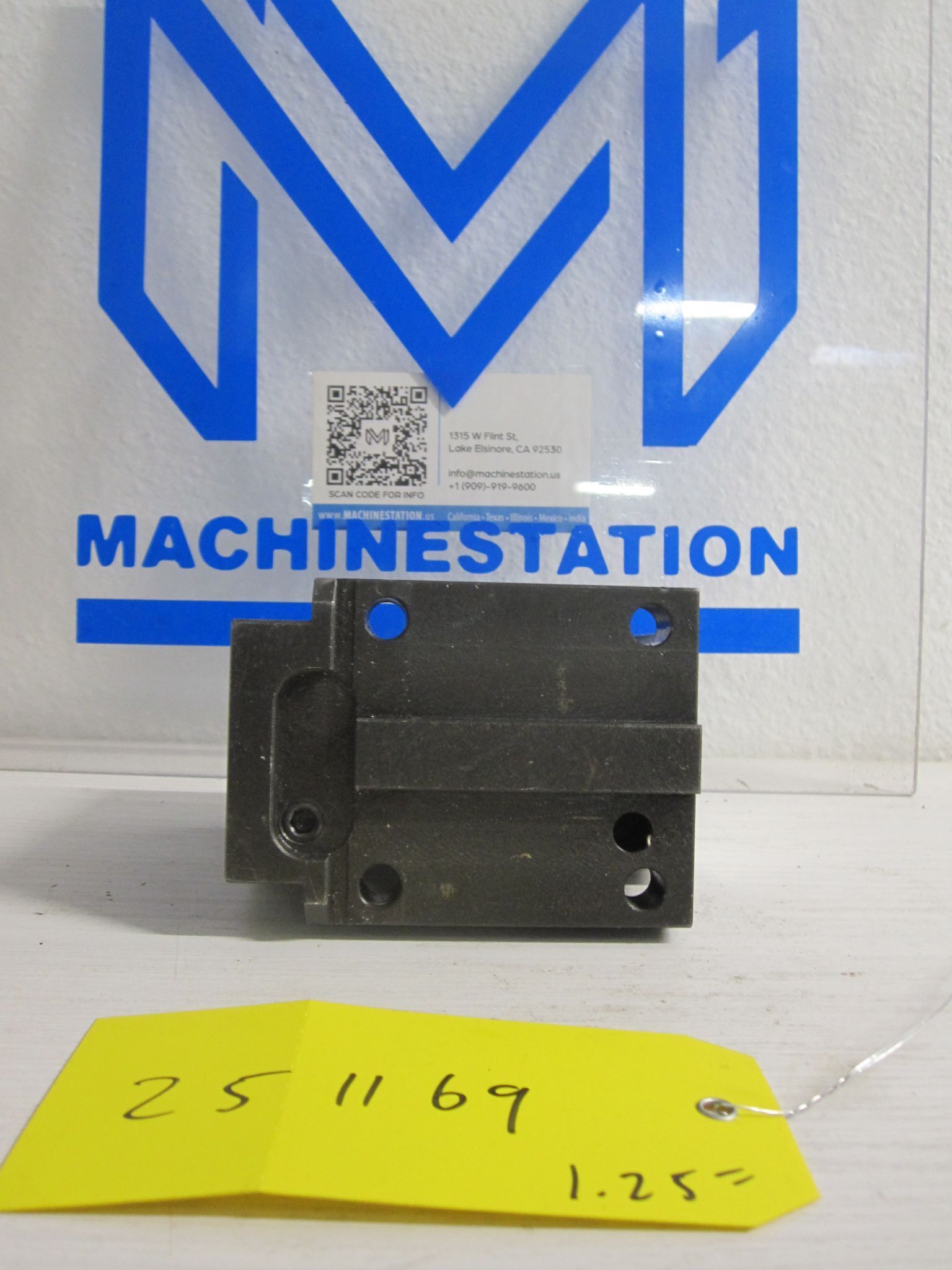 BMT45 Boring Bar Holder 1.25" 1 1/4" Static 58mm x 58mm 6