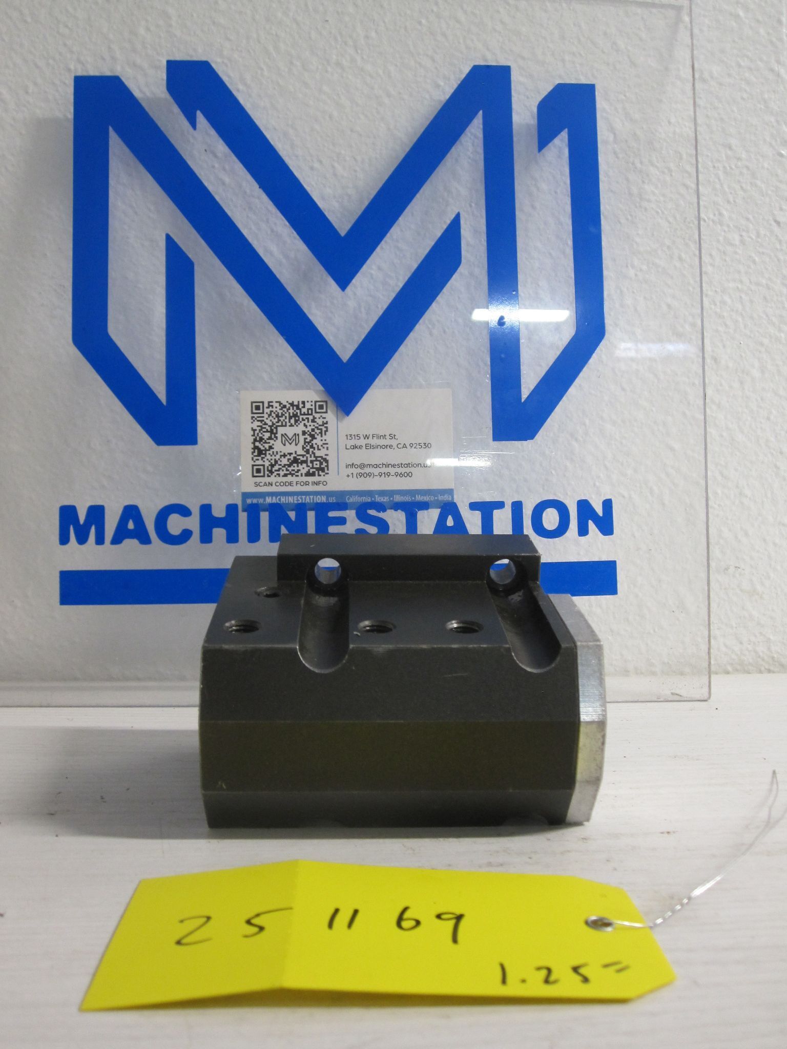 BMT45 Boring Bar Holder 1.25" 1 1/4" Static 58mm x 58mm 7
