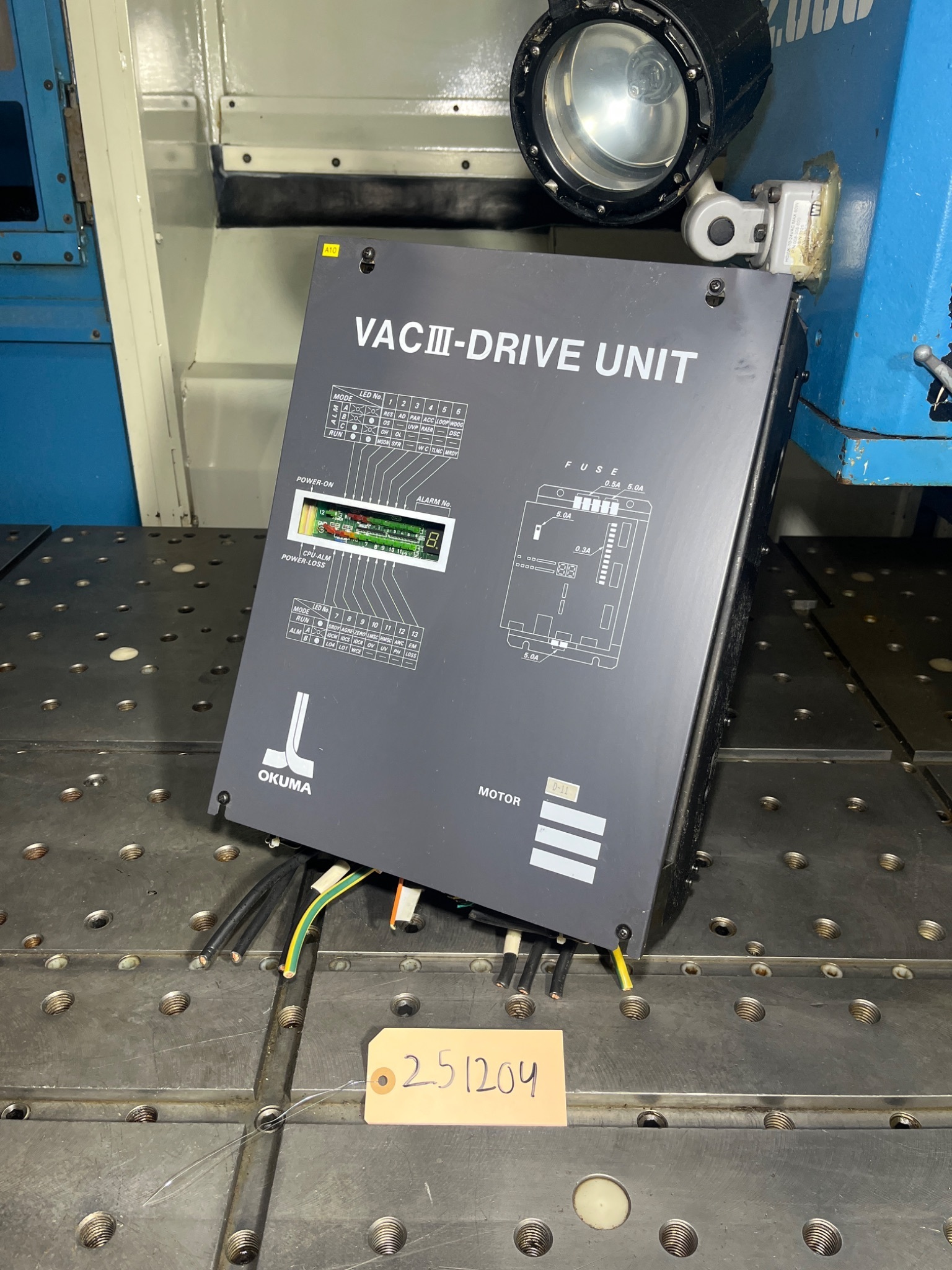 Okuma VAC-||| Drive Unit D11 0