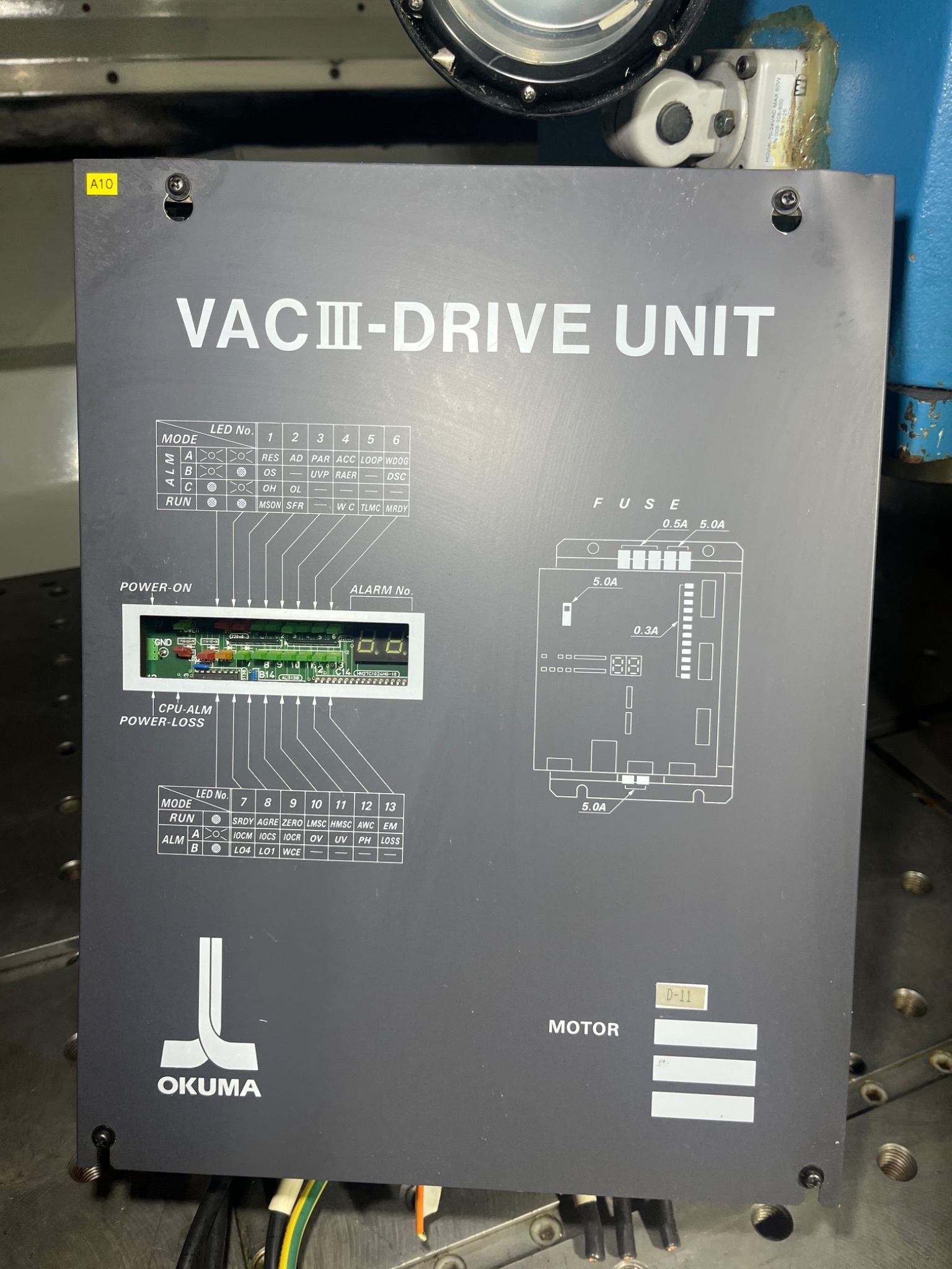 Okuma VAC-||| Drive Unit D11 1