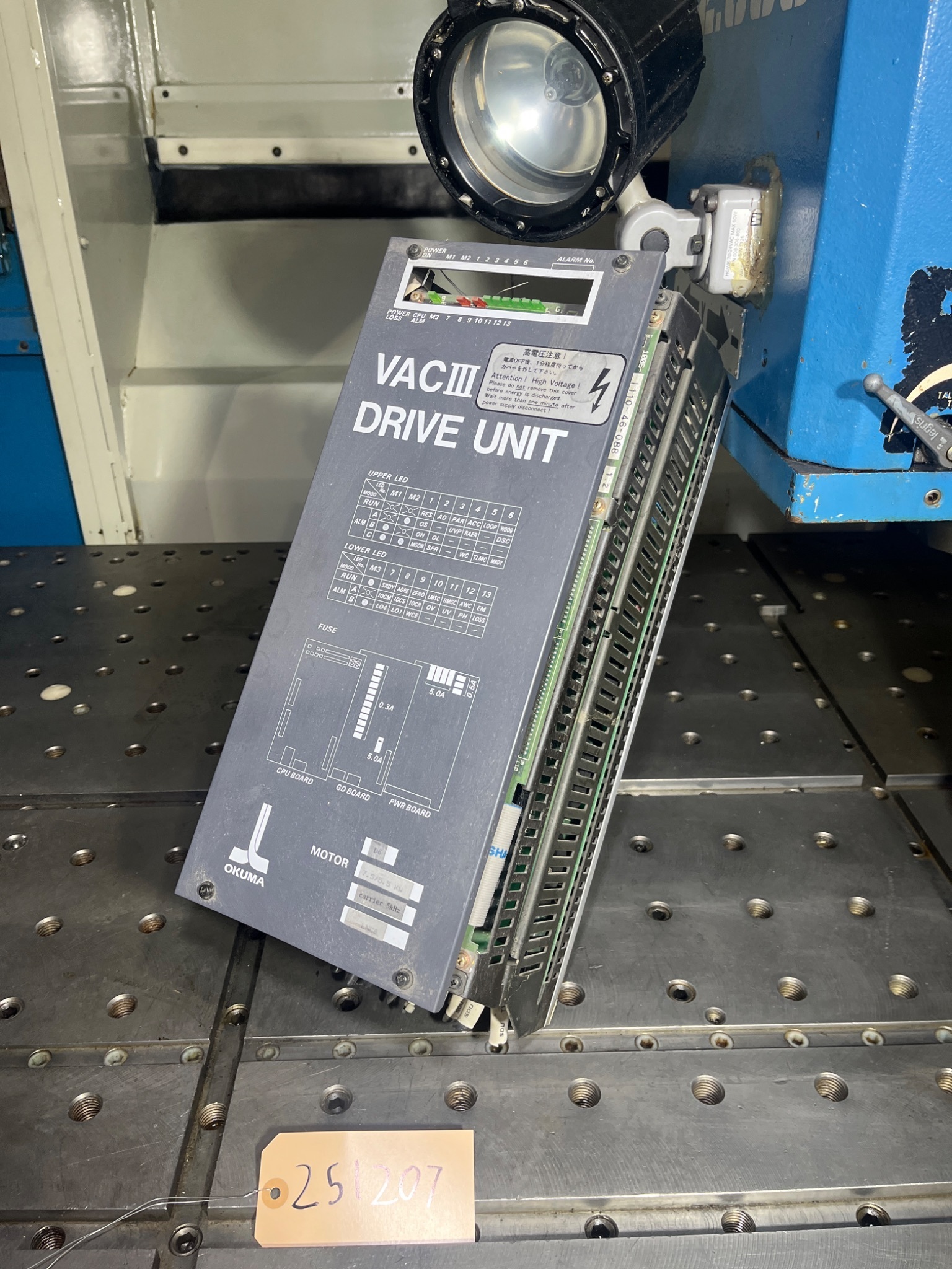 OKUMA VAC ||| D6 SPINDLE DRIVE VAC3-D6 0