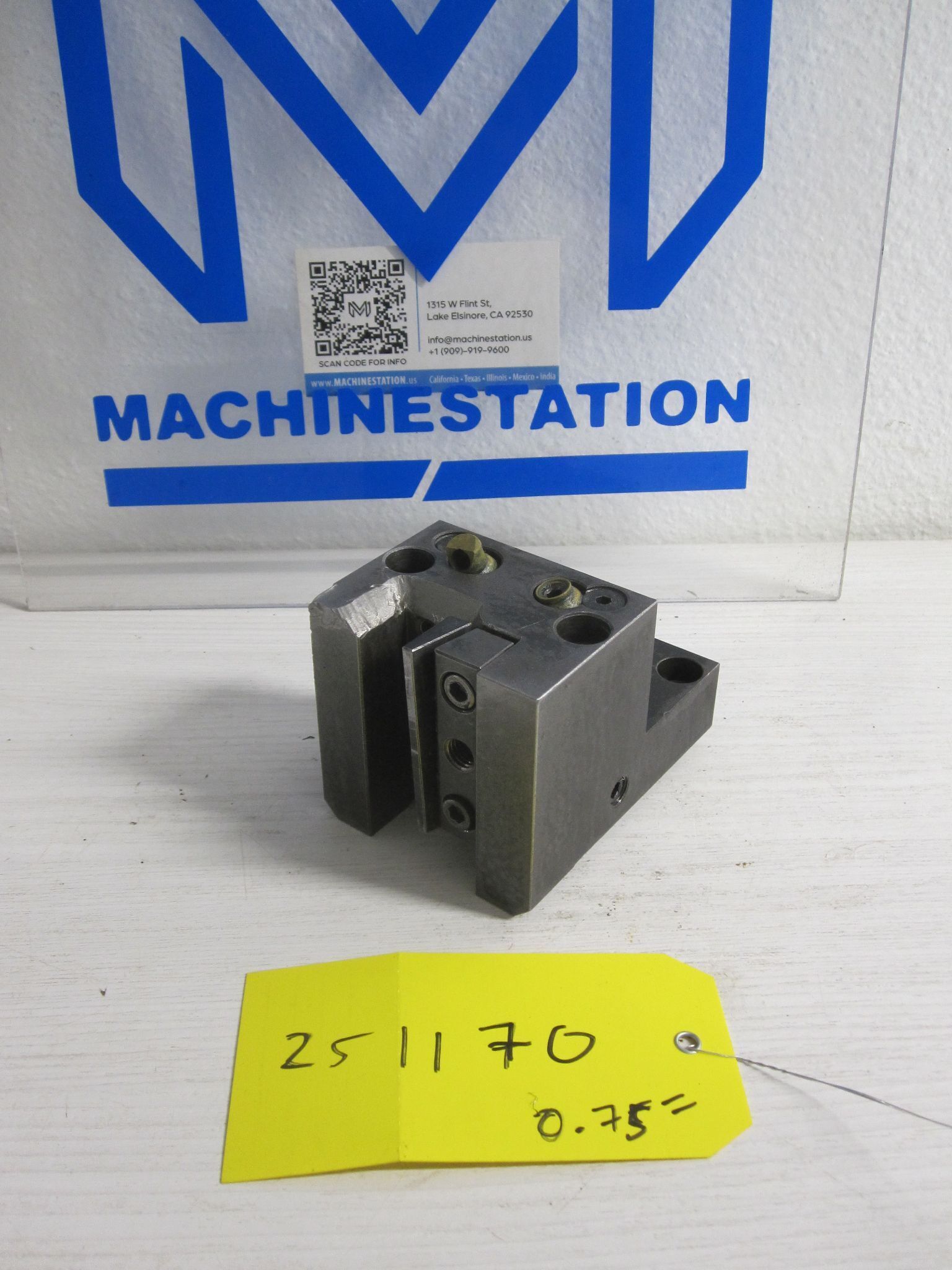 (As-Is) BMT45 OD Turning Tool Holder for 0.75" Stick Tools 3/4 inch Static 1