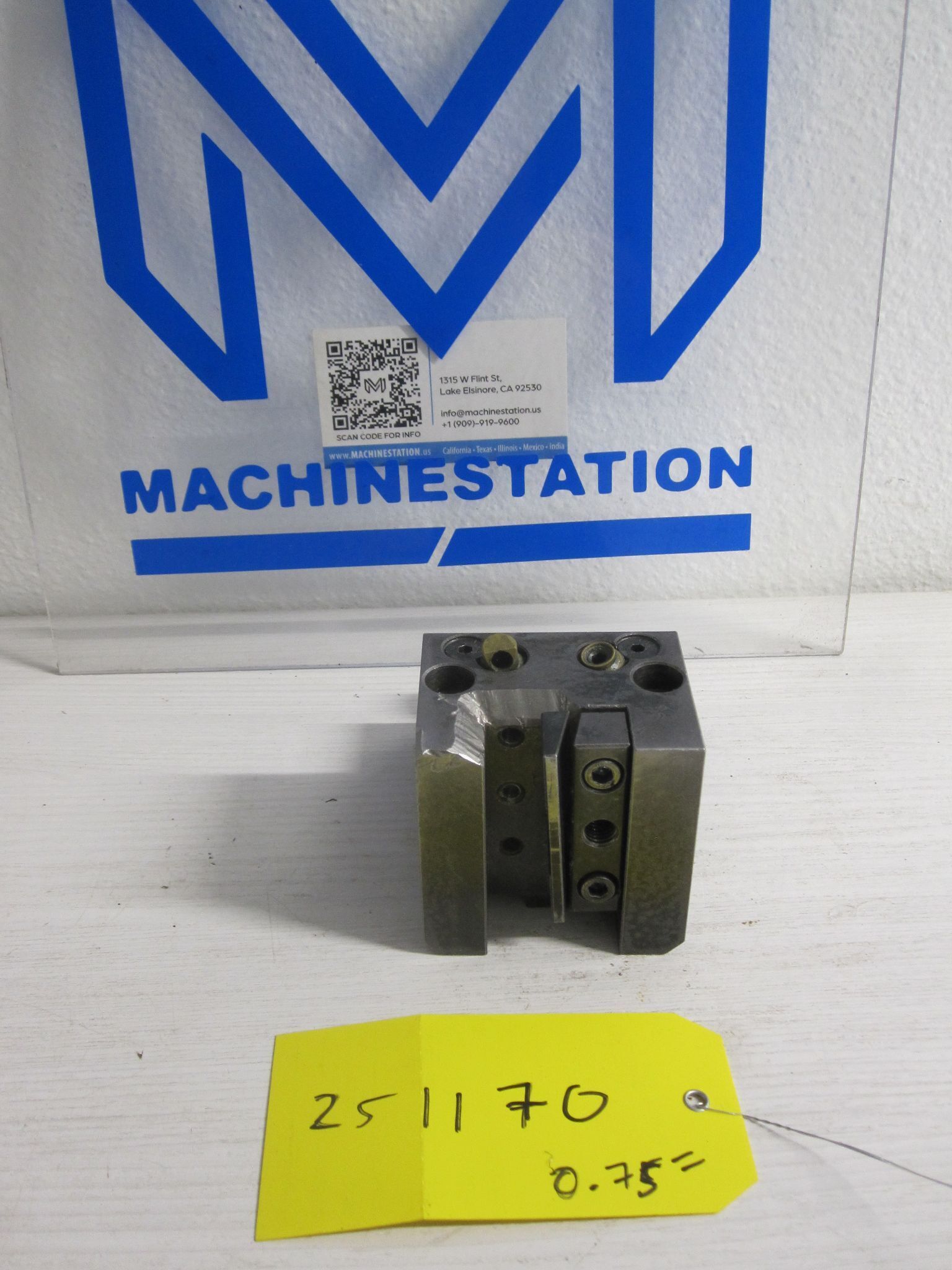 (As-Is) BMT45 OD Turning Tool Holder for 0.75" Stick Tools 3/4 inch Static 2