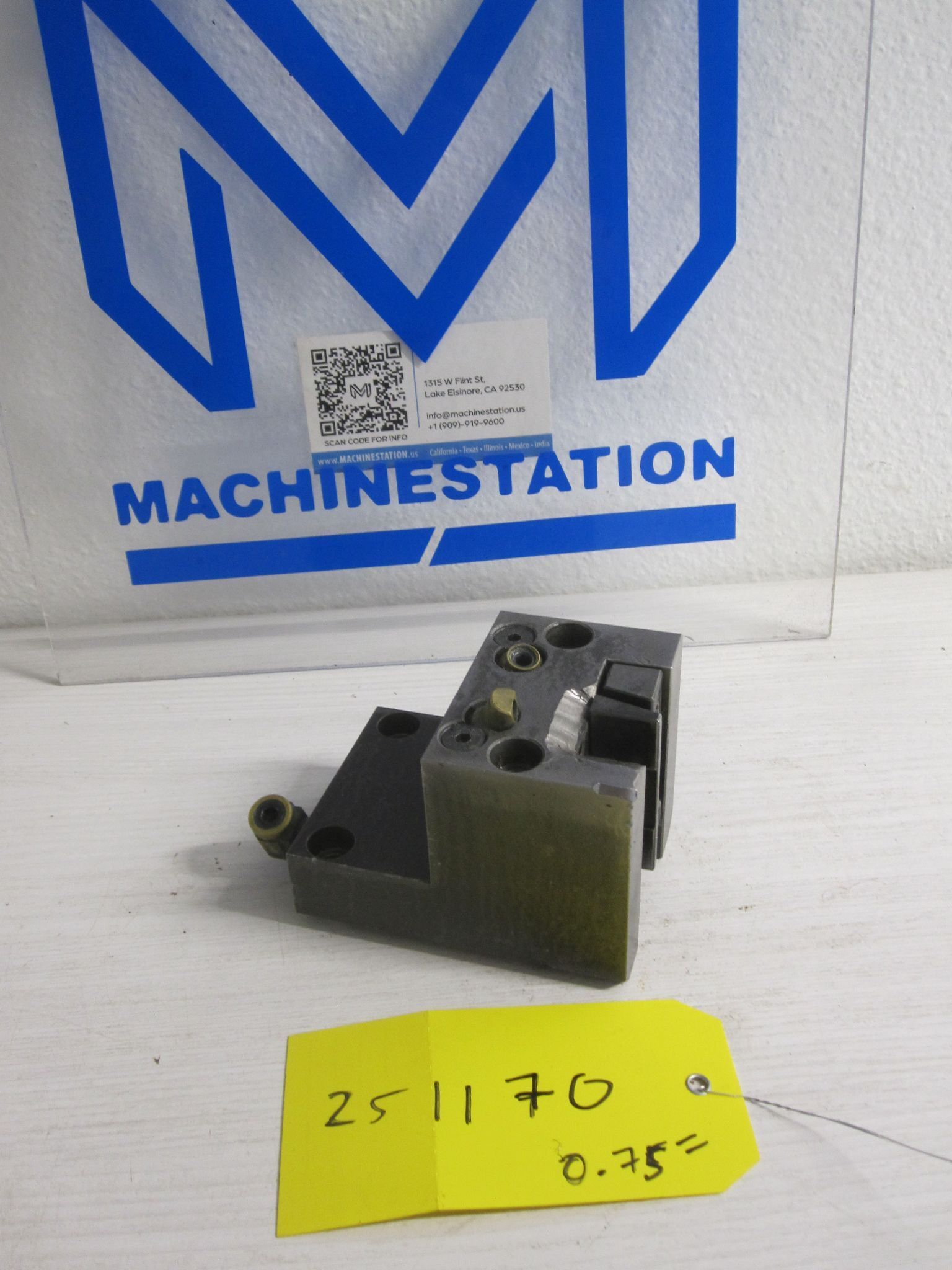 (As-Is) BMT45 OD Turning Tool Holder for 0.75" Stick Tools 3/4 inch Static 3