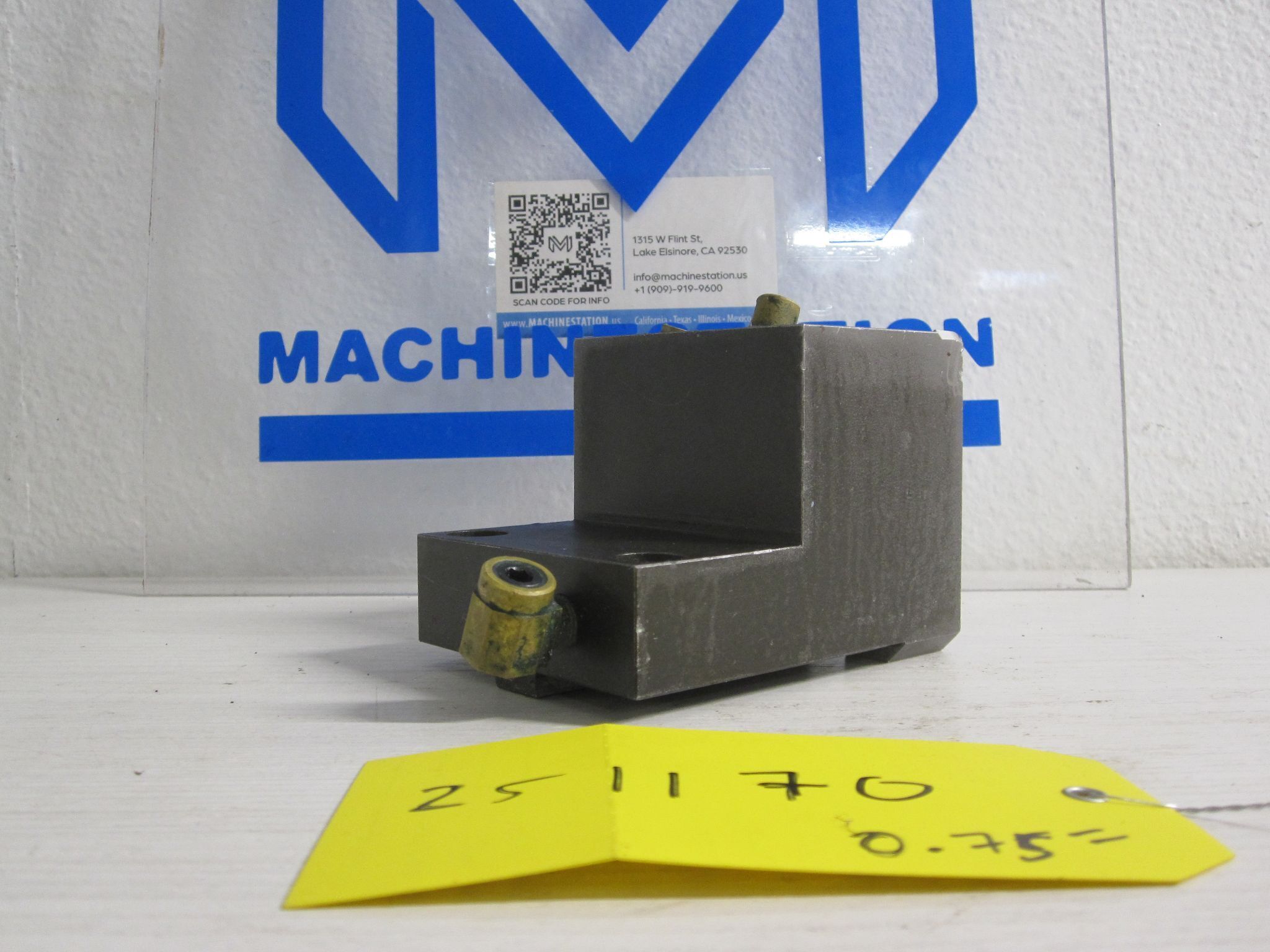 (As-Is) BMT45 OD Turning Tool Holder for 0.75" Stick Tools 3/4 inch Static 7