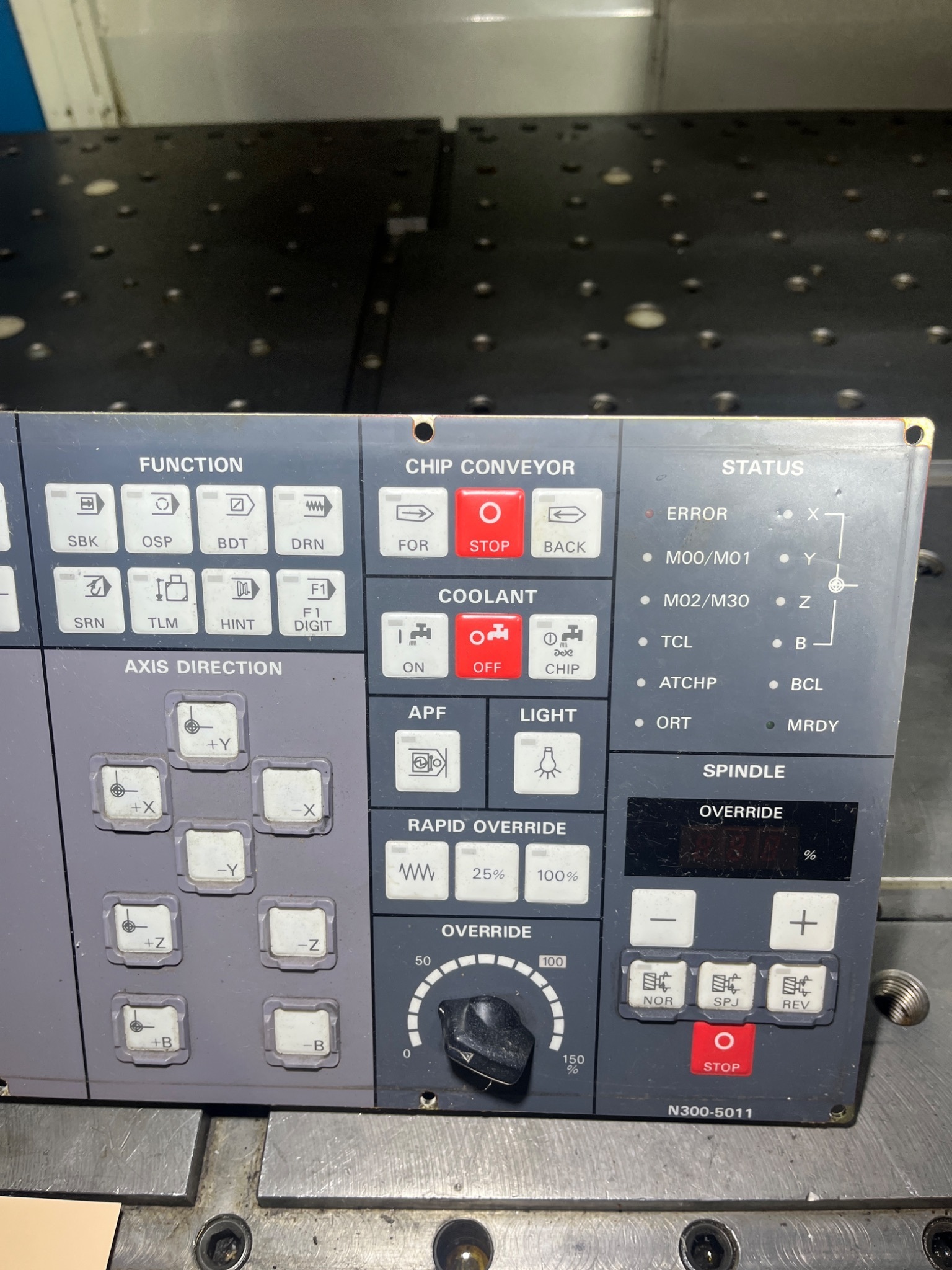 Mori Seiki Control Panel Sh-63 1
