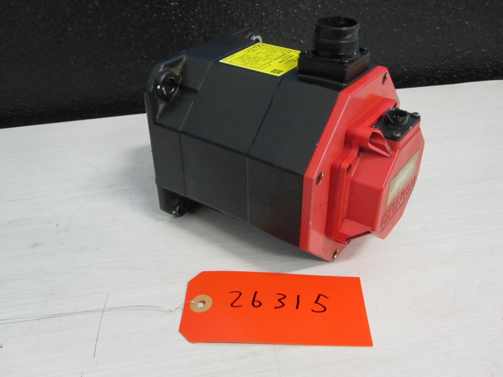 FANUC A06B-2075-B007 BISC 8/3000-B AC SERVO MOTOR W/ ENCODER 5
