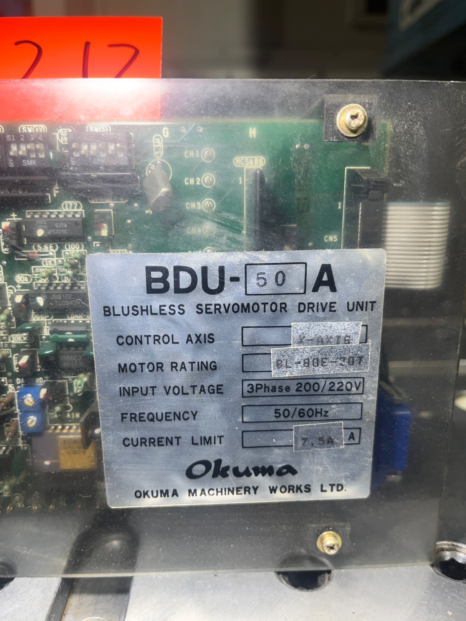 Okuma BDU-50A Drives-AC Servo 1