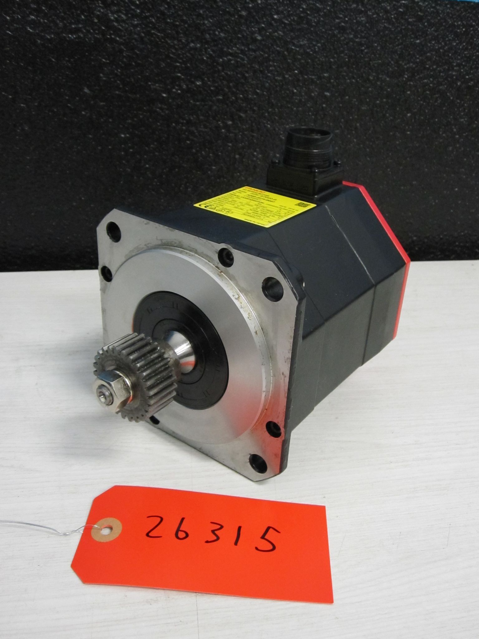 FANUC A06B-2075-B007 BISC 8/3000-B AC SERVO MOTOR W/ ENCODER 6