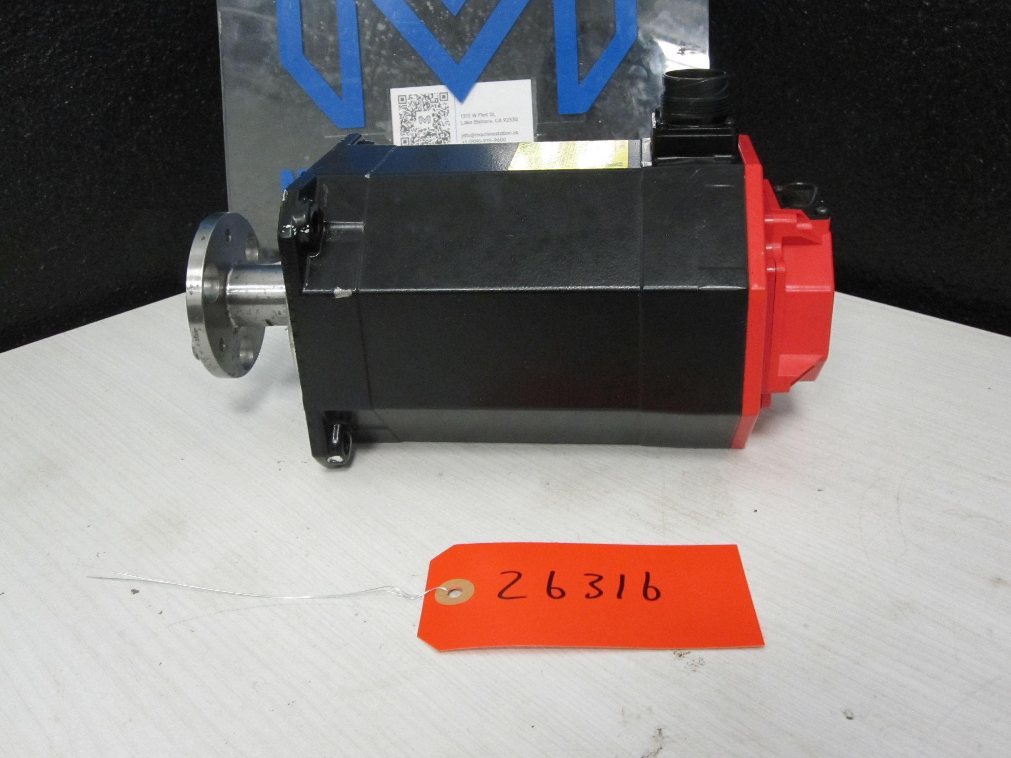 FANUC A06B-2077-B007 AC SERVO MOTOR BISC 12/2000-B 0