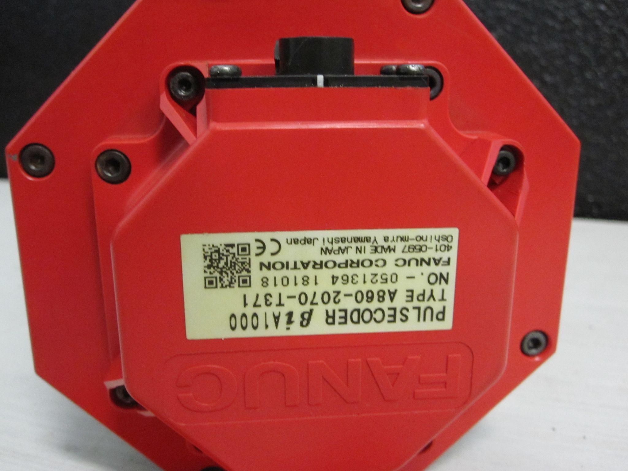 FANUC A06B-2077-B007 AC SERVO MOTOR BISC 12/2000-B 3