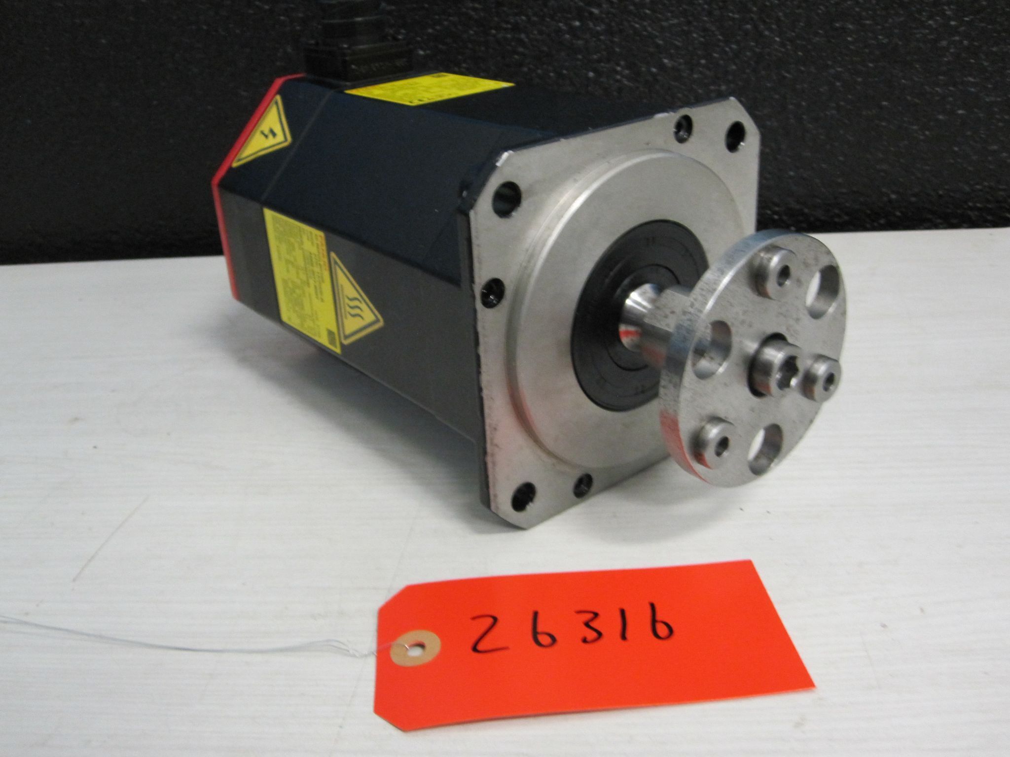 FANUC A06B-2077-B007 AC SERVO MOTOR BISC 12/2000-B 6