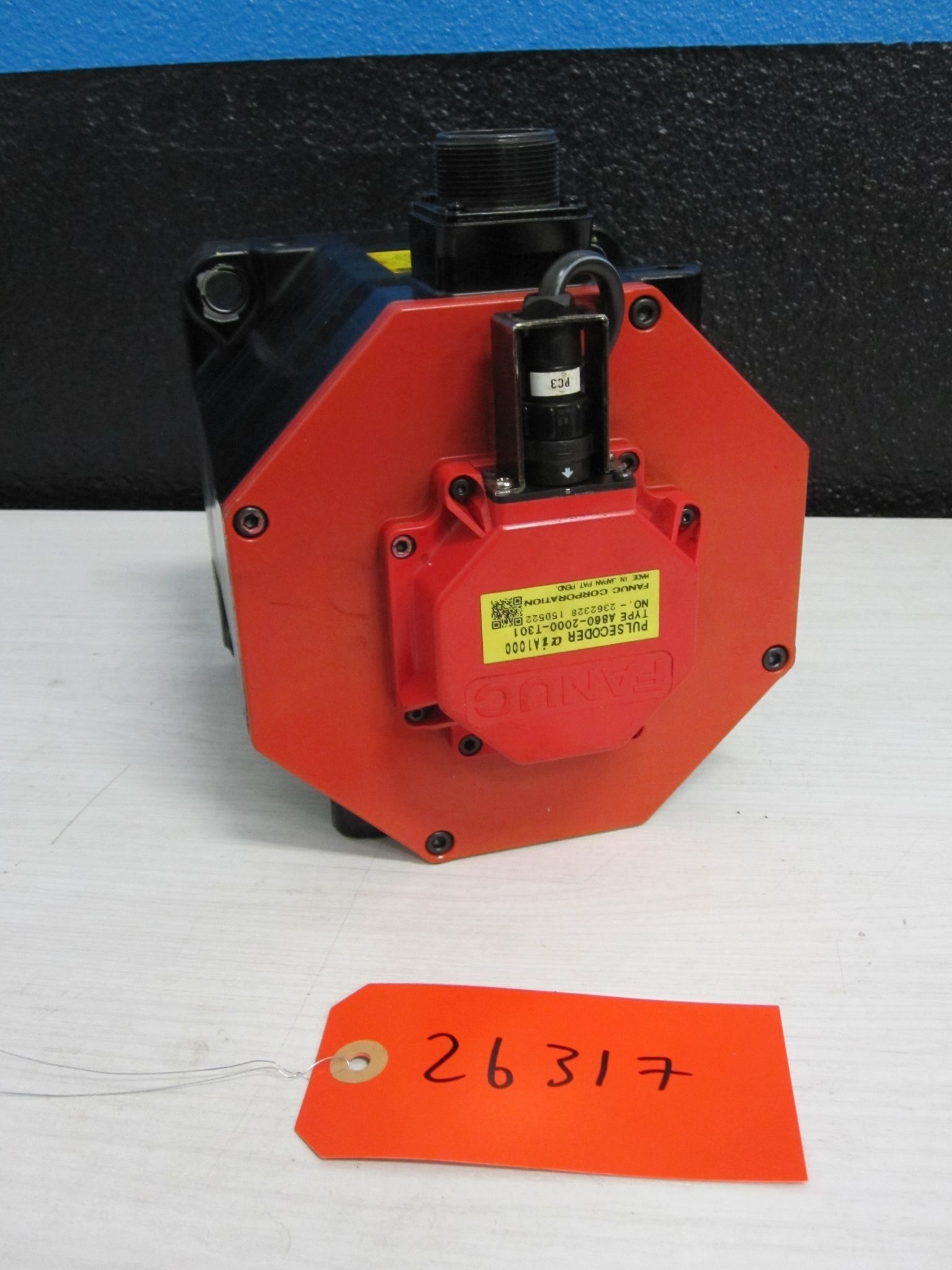FANUC A06B-0265-B100 AC SERVO MOTOR AIS 22/4000 A860-2000-T301 α 2