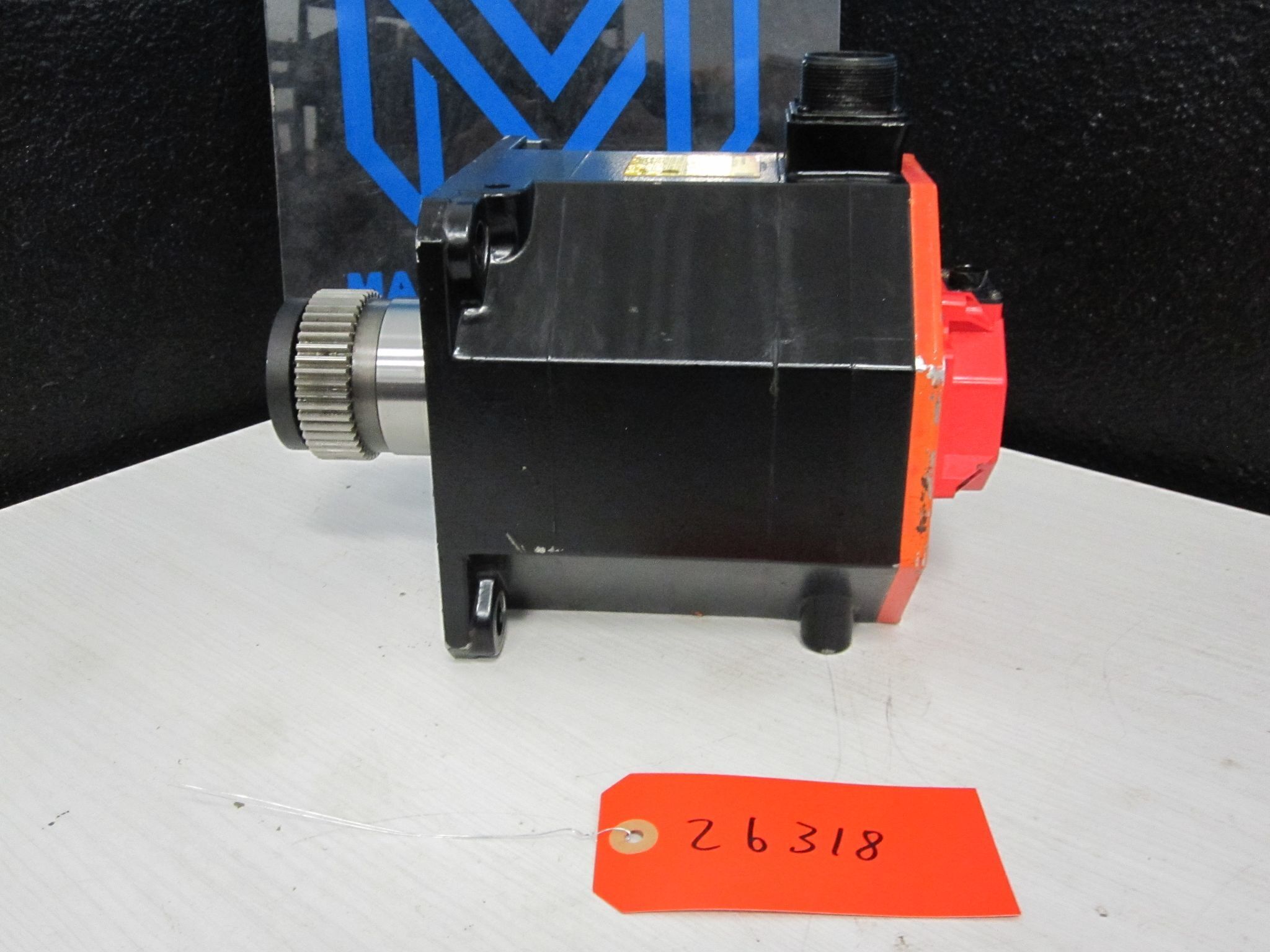 FANUC A06B-0265-B100#0100 AC SERVO MOTOR AIS 22/4000 αIS 0