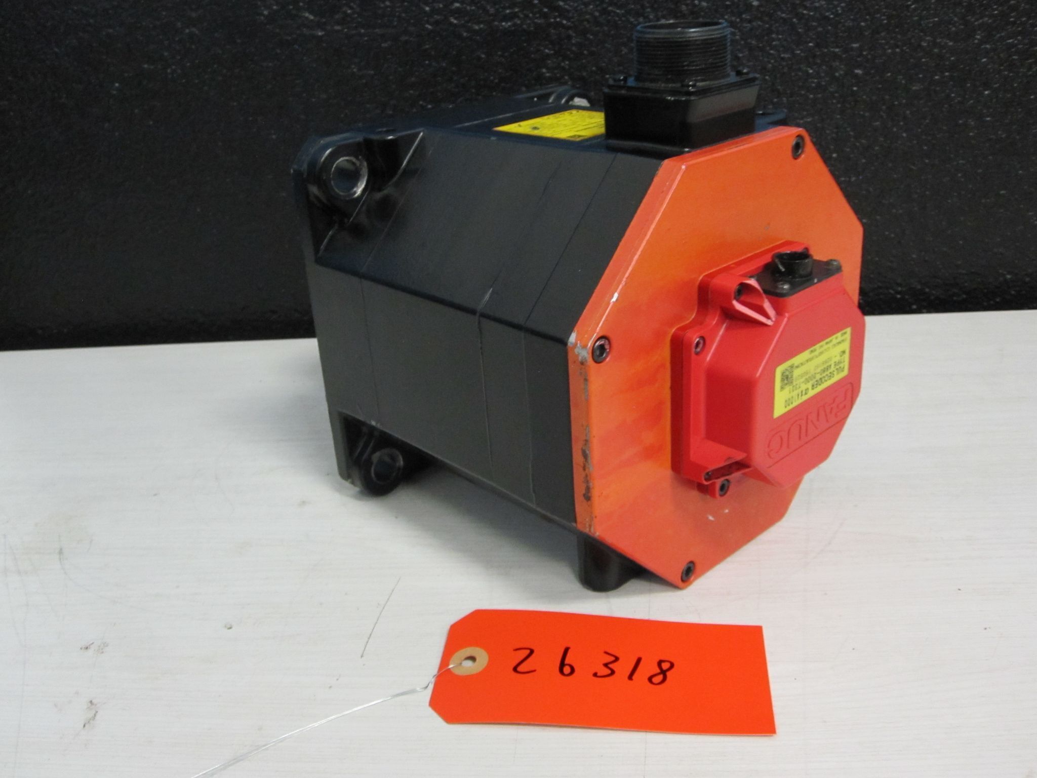 FANUC A06B-0265-B100#0100 AC SERVO MOTOR AIS 22/4000 αIS 1