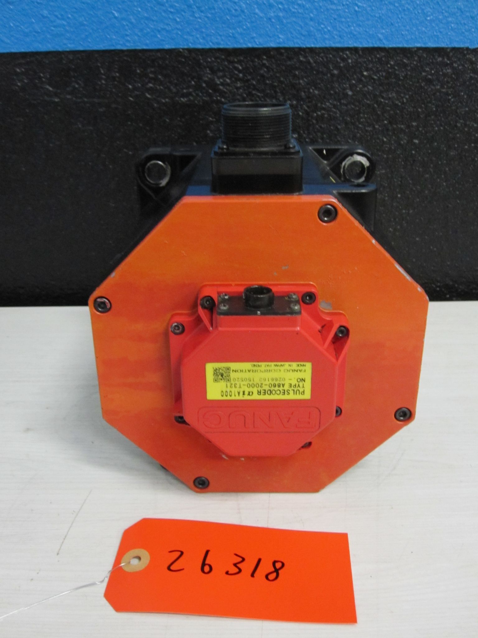 FANUC A06B-0265-B100#0100 AC SERVO MOTOR AIS 22/4000 αIS 2