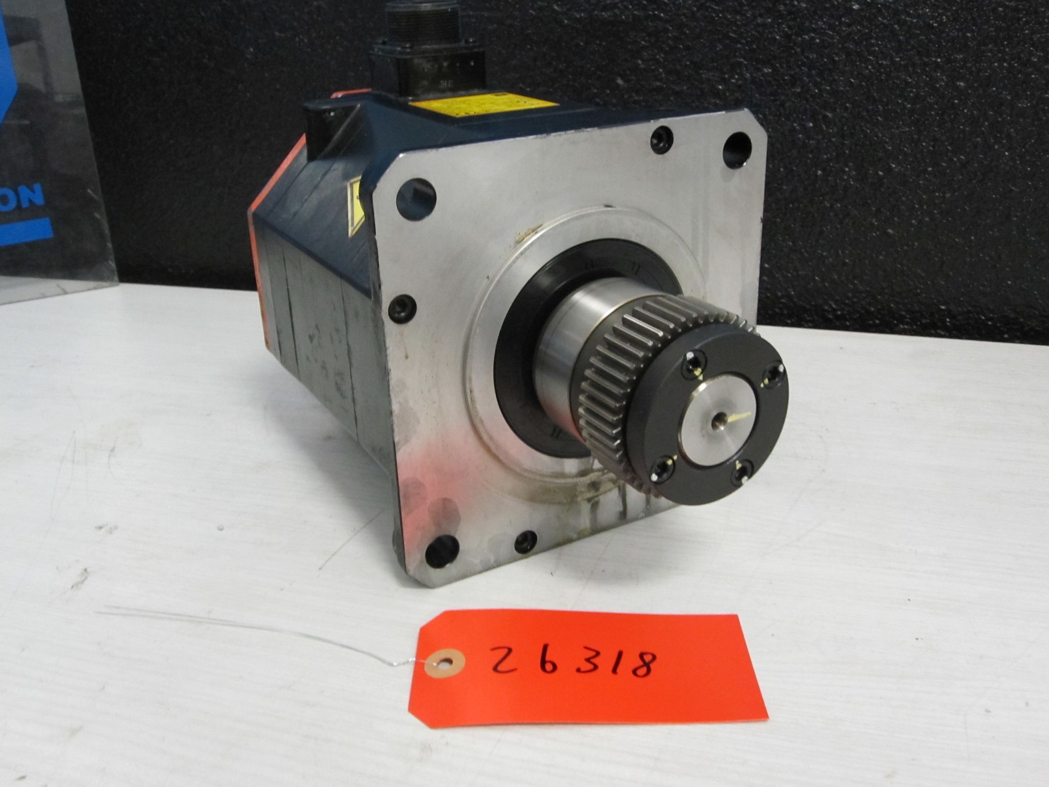 FANUC A06B-0265-B100#0100 AC SERVO MOTOR AIS 22/4000 αIS 6