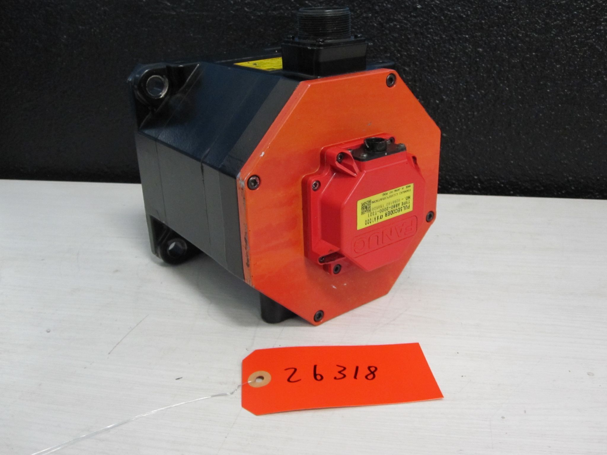 FANUC A06B-0265-B100#0100 AC SERVO MOTOR AIS 22/4000 αIS 8