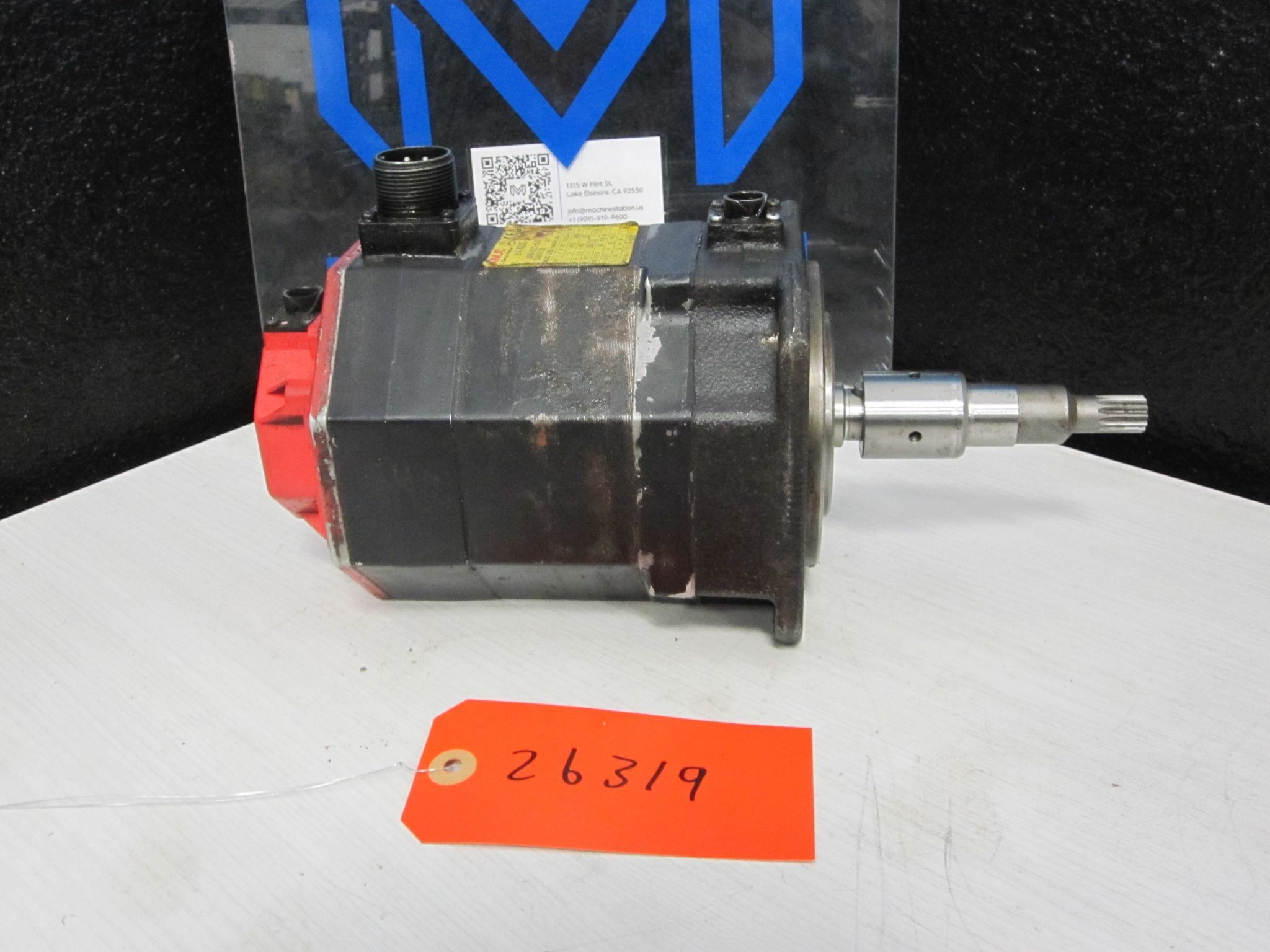 FANUC A06B-0223-B500 AC SERVO MOTOR A 4/4000 α I 0