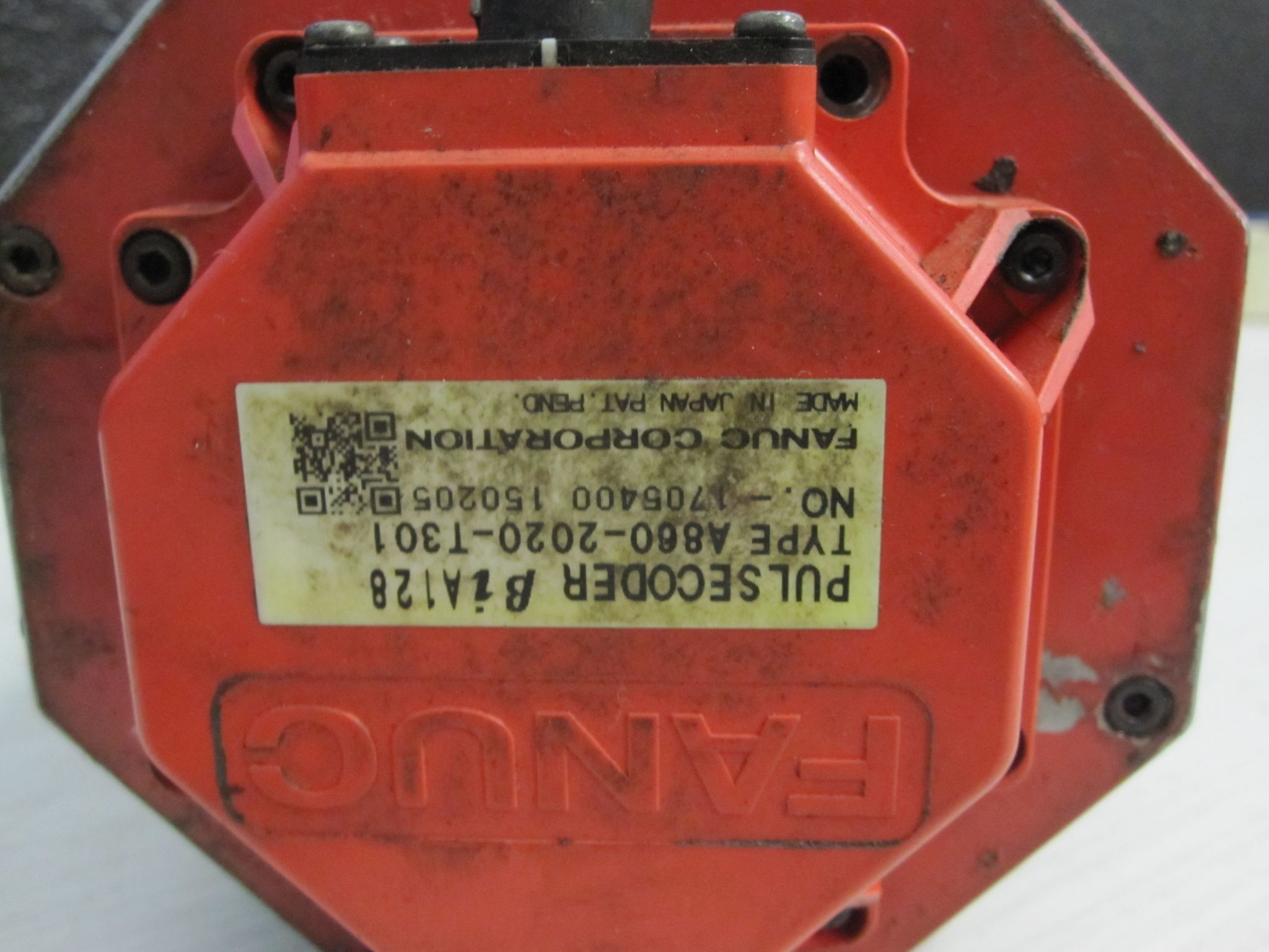 FANUC A06B-0223-B500 AC SERVO MOTOR A 4/4000 α I 2