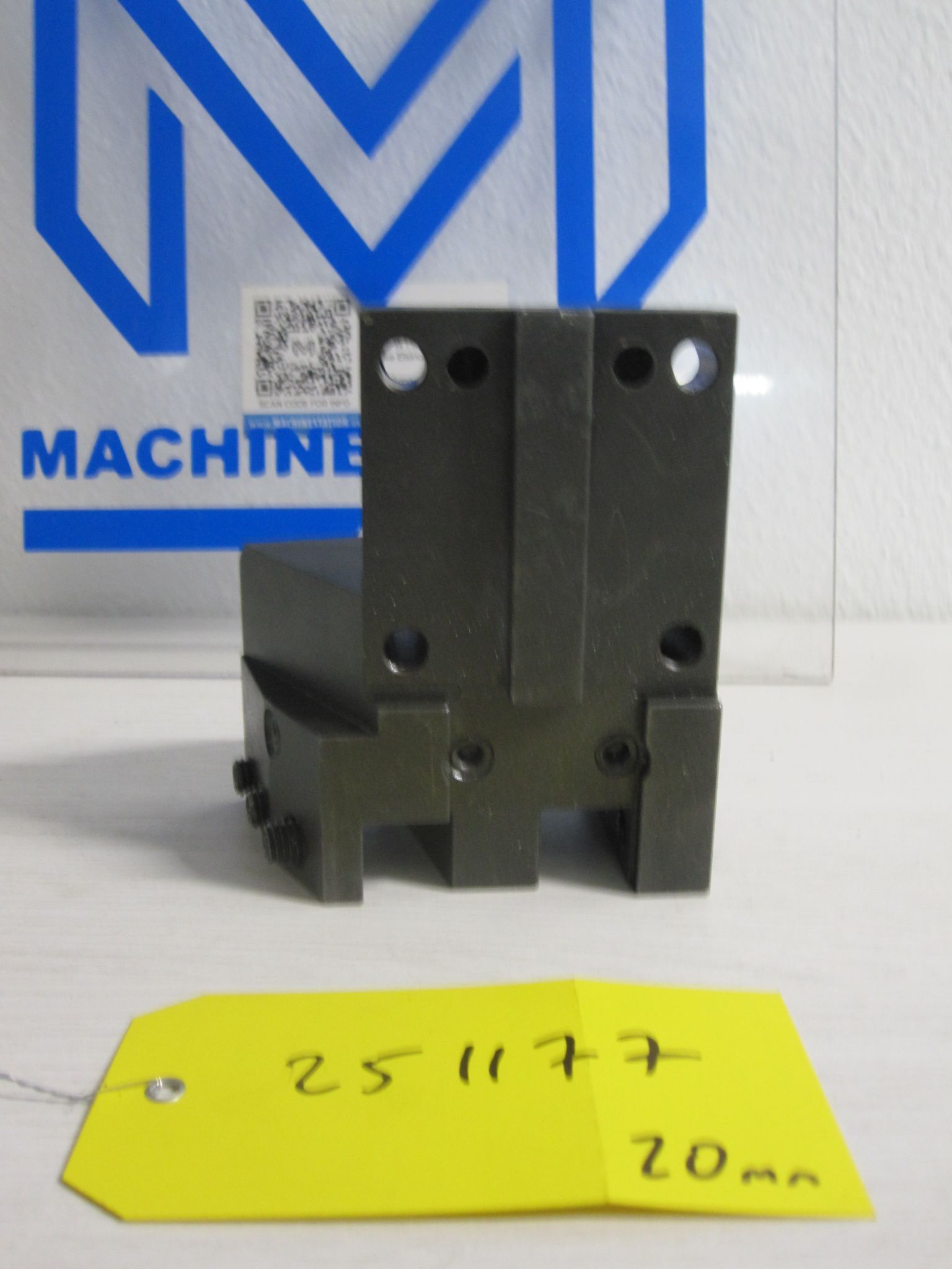BMT45 Half Index Dual OD Turning Holder 20mm Stick Static Lathe 58 x 58 mm 4
