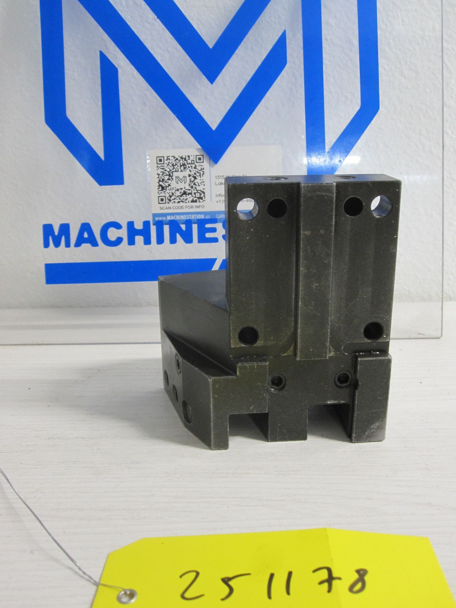 BMT45 Half Index Dual OD Turning Holder 20mm Stick Static Lathe 58 x 58 mm 7