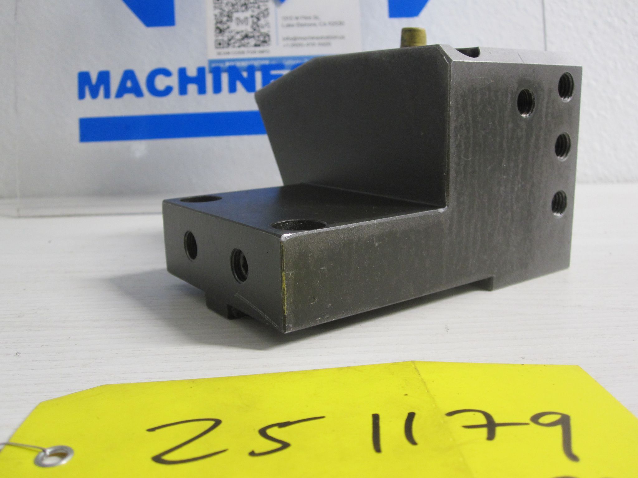 (As-Is) BMT45 Half Index Dual OD Turning Holder 20mm Static Lathe 58 x 58 mm 3