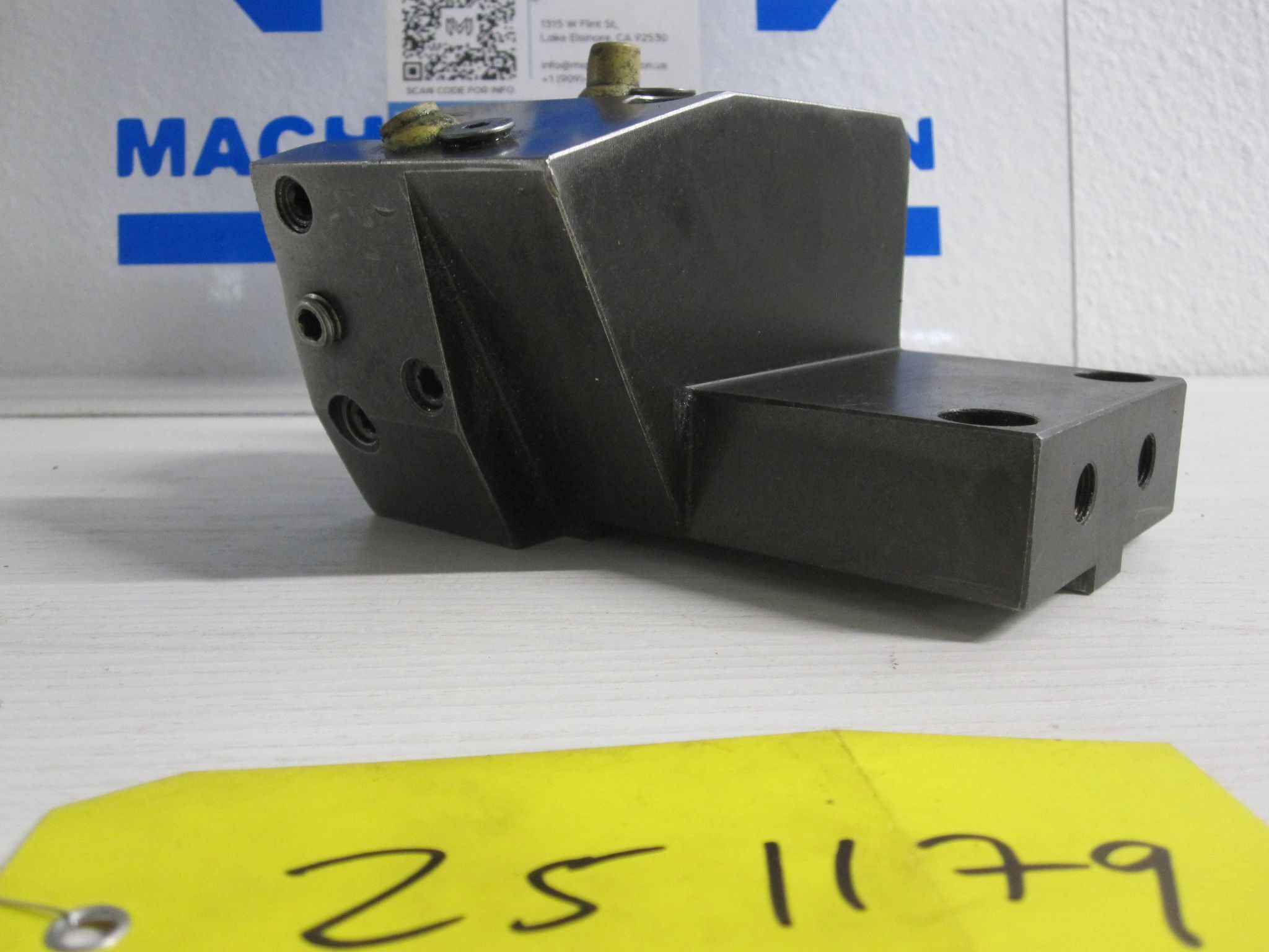 (As-Is) BMT45 Half Index Dual OD Turning Holder 20mm Static Lathe 58 x 58 mm 4