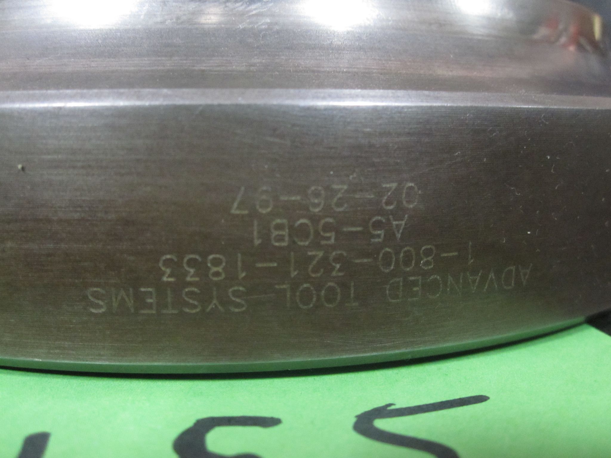 ADVANCED TOOL SYSTEMS ATS 5C COLLET CHUCK A2-5 A5 A5-5CB1 9
