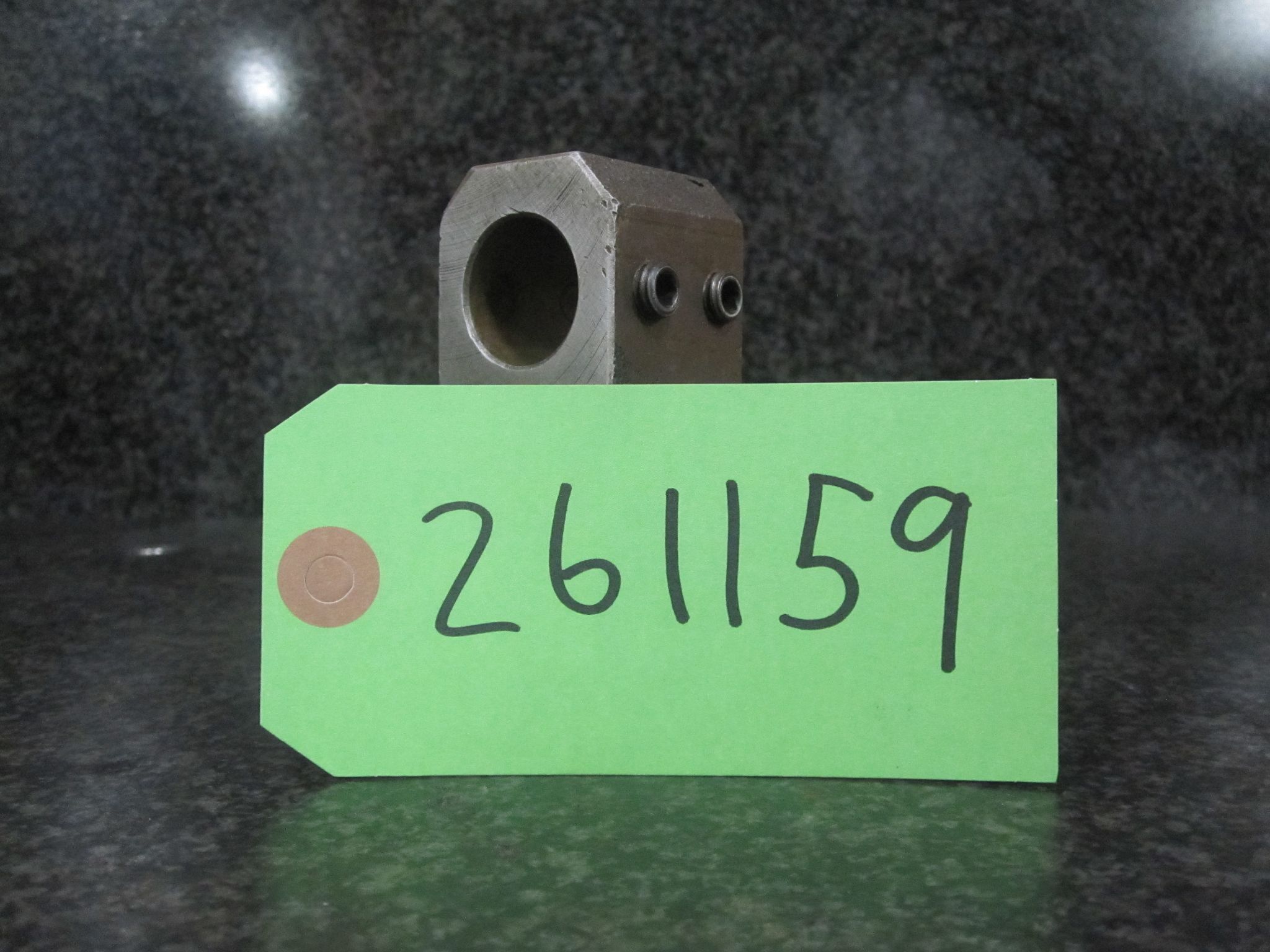 (AS-IS) NAKAMURA TW10 DUAL DOUBLE 1.0" INCH BORING BAR HOLDER STATIC 10