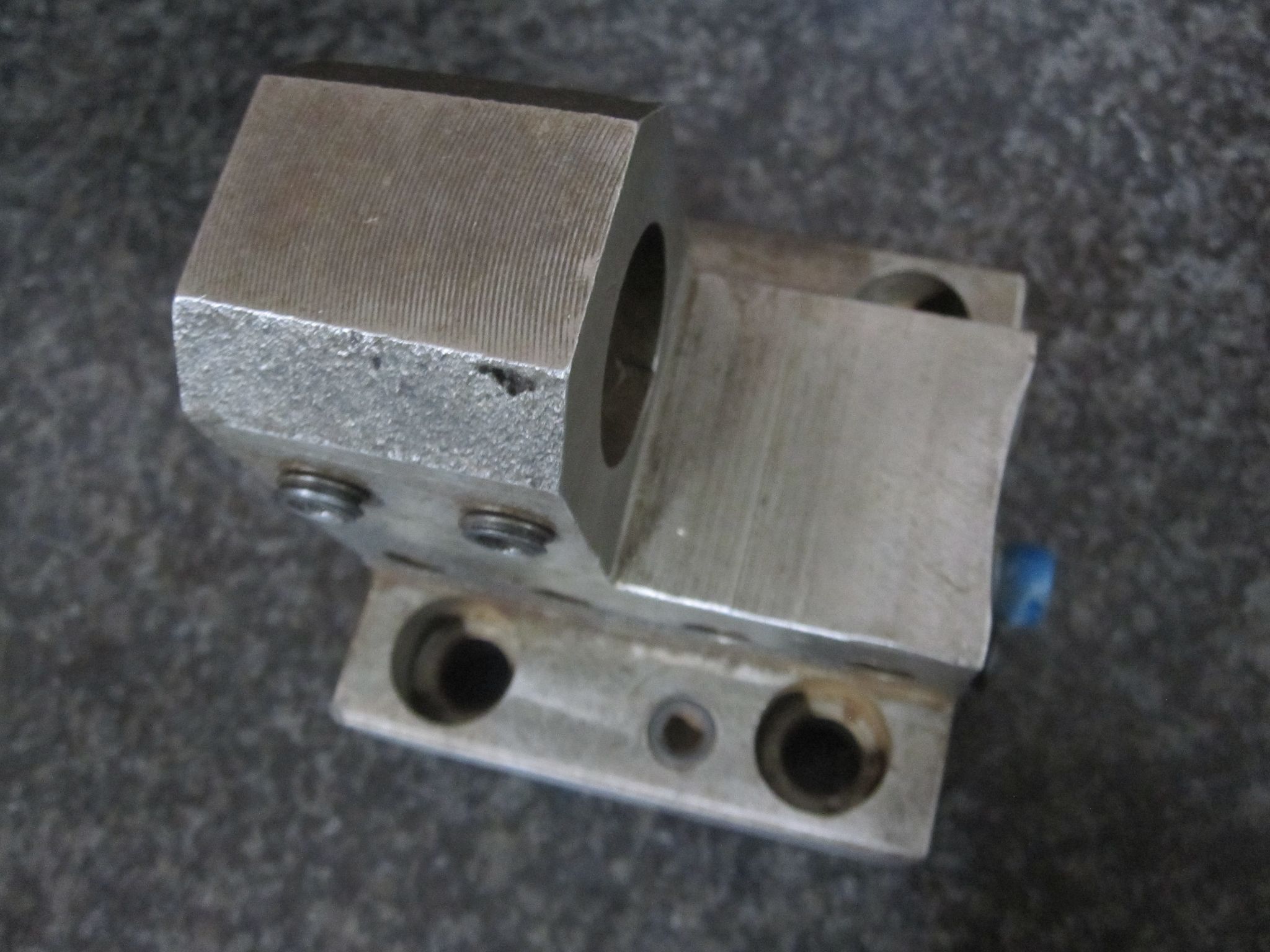 (AS-IS) NAKAMURA TW10 DUAL DOUBLE 1.0" INCH BORING BAR HOLDER STATIC 4