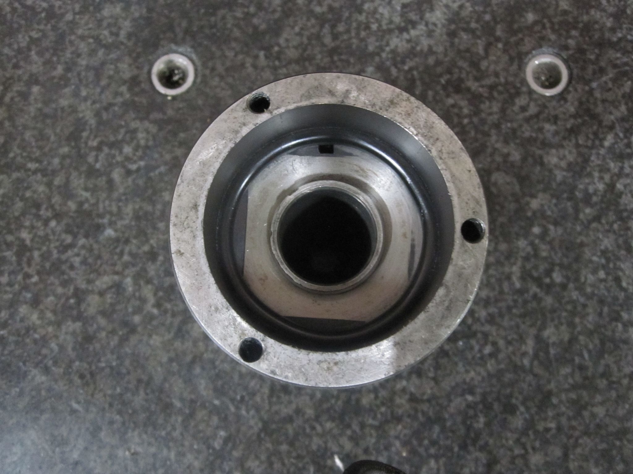 SHOP MADE QUICK CHANGE 5C COLLET FIXTURE COLLET CHUCK 3.0" OUTSIDE DIAMETER 6