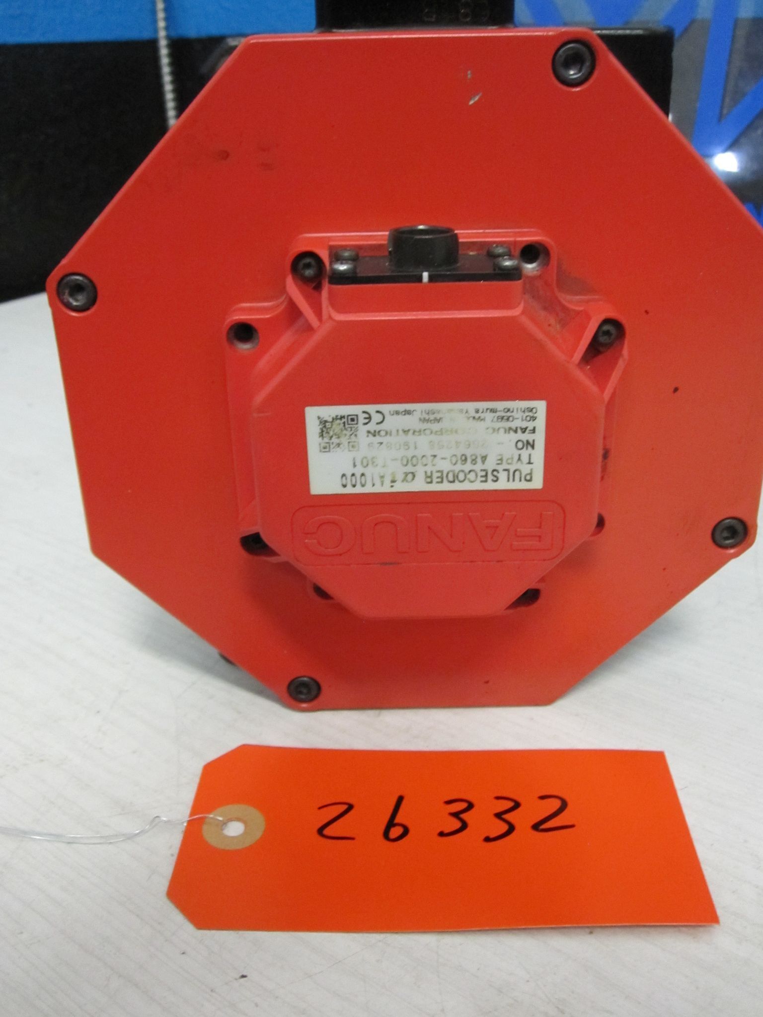 (As-Is) FANUC AC SERVO MOTOR AIS 30/4000 A06B-0268-B400 1