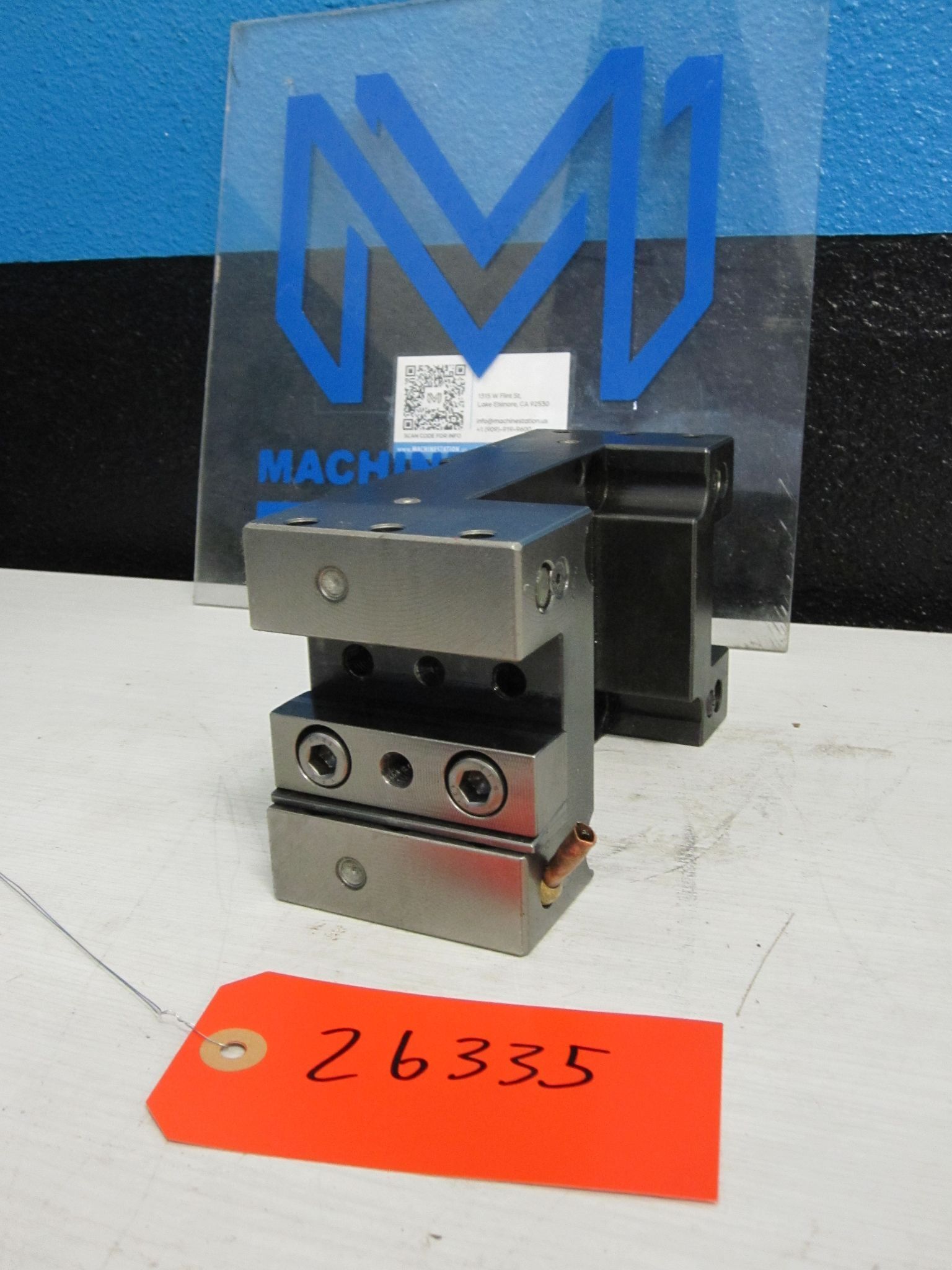 MT MARCHETTI MNL0052540 BMT60 DOUBLE SIDED STATIC OD TURNING TOOL HOLDER 1