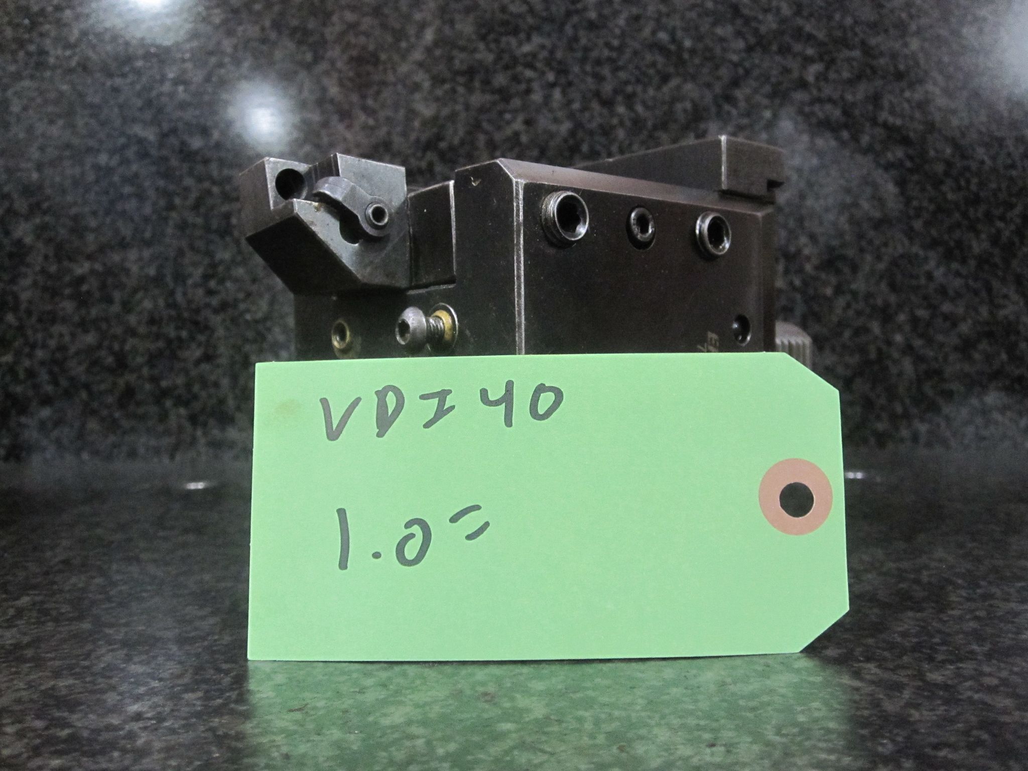 EPPINGER 7.040.228 VDI40 VDI 40 STATIC DOUBLE DUAL TURNING TOOL HOLDER SQUARE SHANK 1.0" 1 INCH 13
