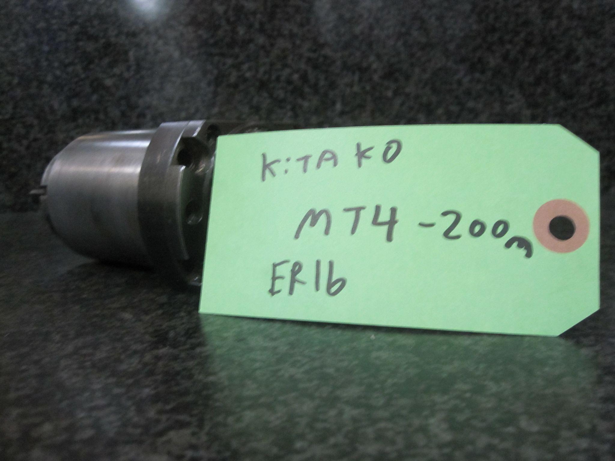 KSC MT4-200-Z KITAKO MT-4 LIVE TOOL HOLDER DRIVEN ER16 DRILLING MILLING 10