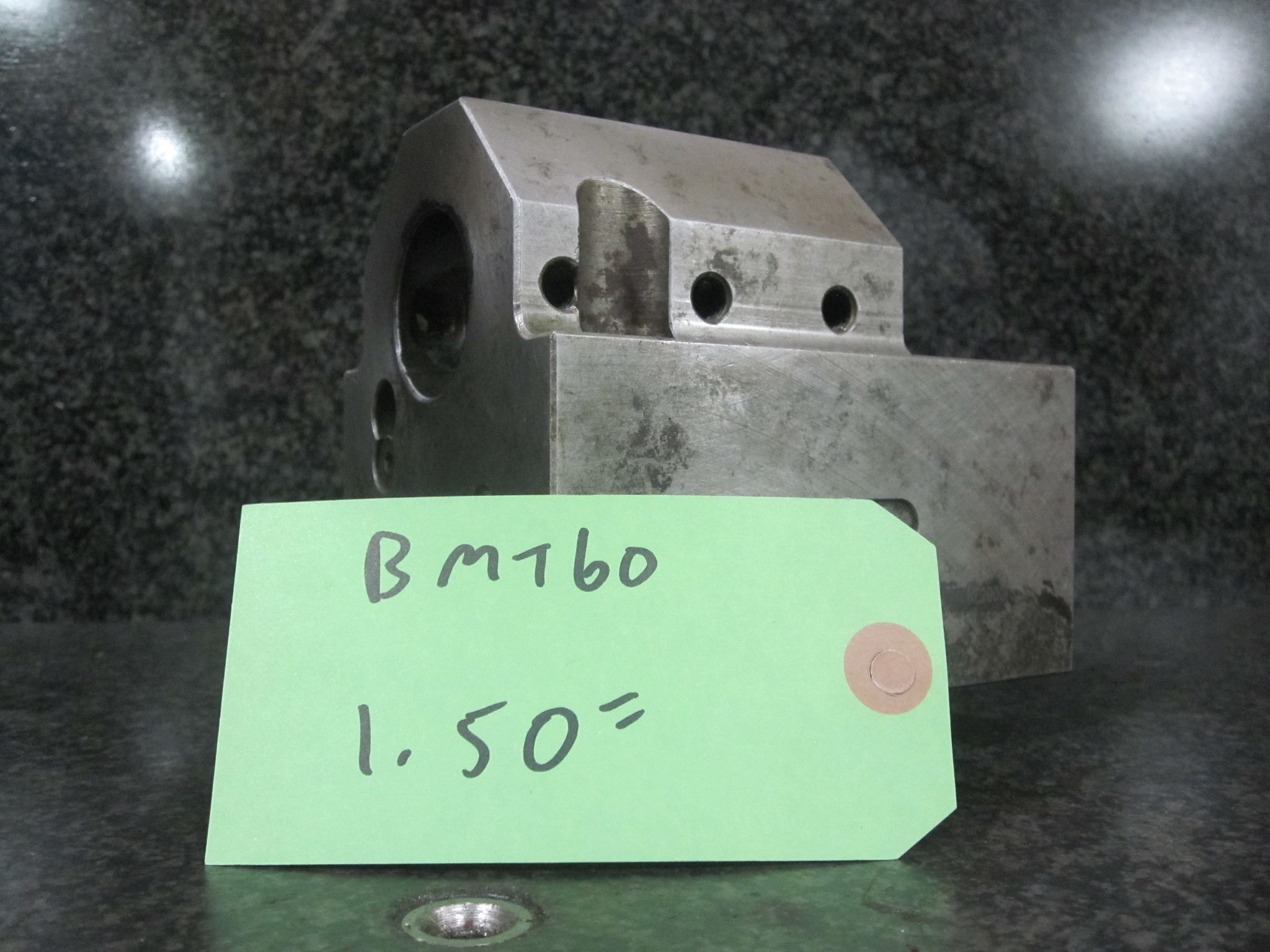 BMT60 BMT 60 BORING BAR HOLDER STATIC DMG MORI SEIKI 1.50" 1-1/2" 84 X 94 MM 10