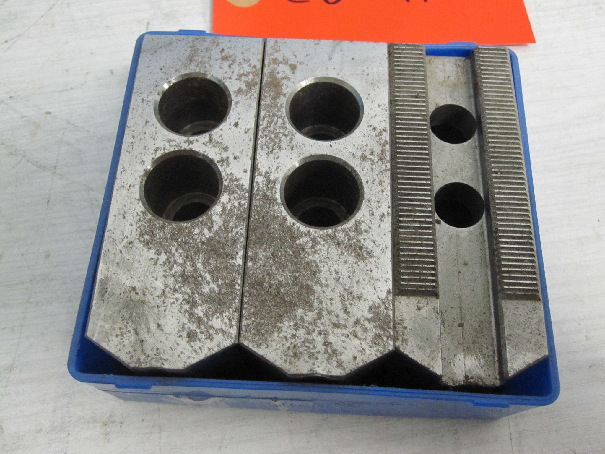 5x Lot of 5 SAMCHULLY SB08B1 for HS-08 HC-08 Chuck Jaws CNC Lathe Pre-cut 1