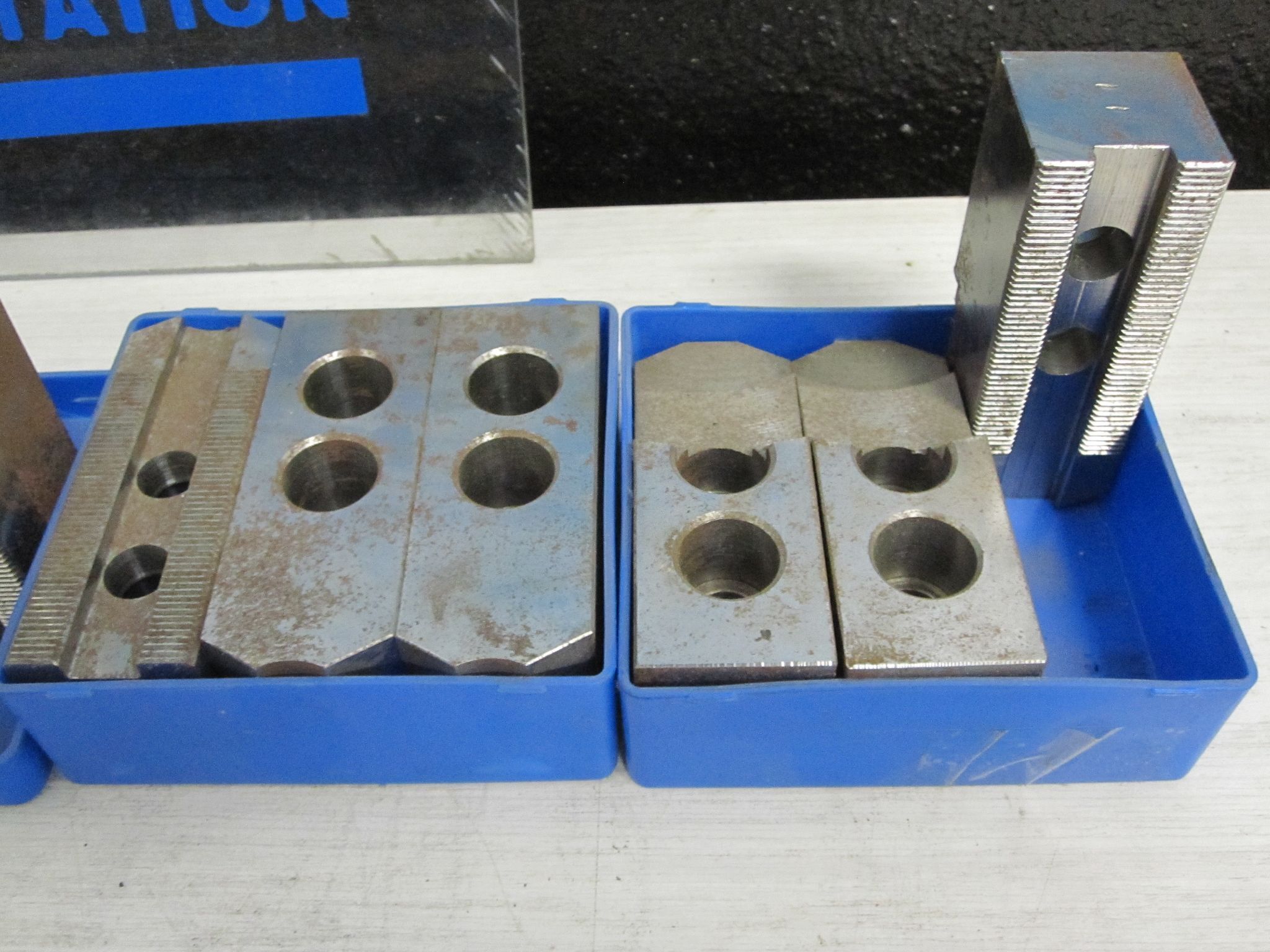 5x Lot of 5 SAMCHULLY SB08B1 for HS-08 HC-08 Chuck Jaws CNC Lathe Pre-cut 2