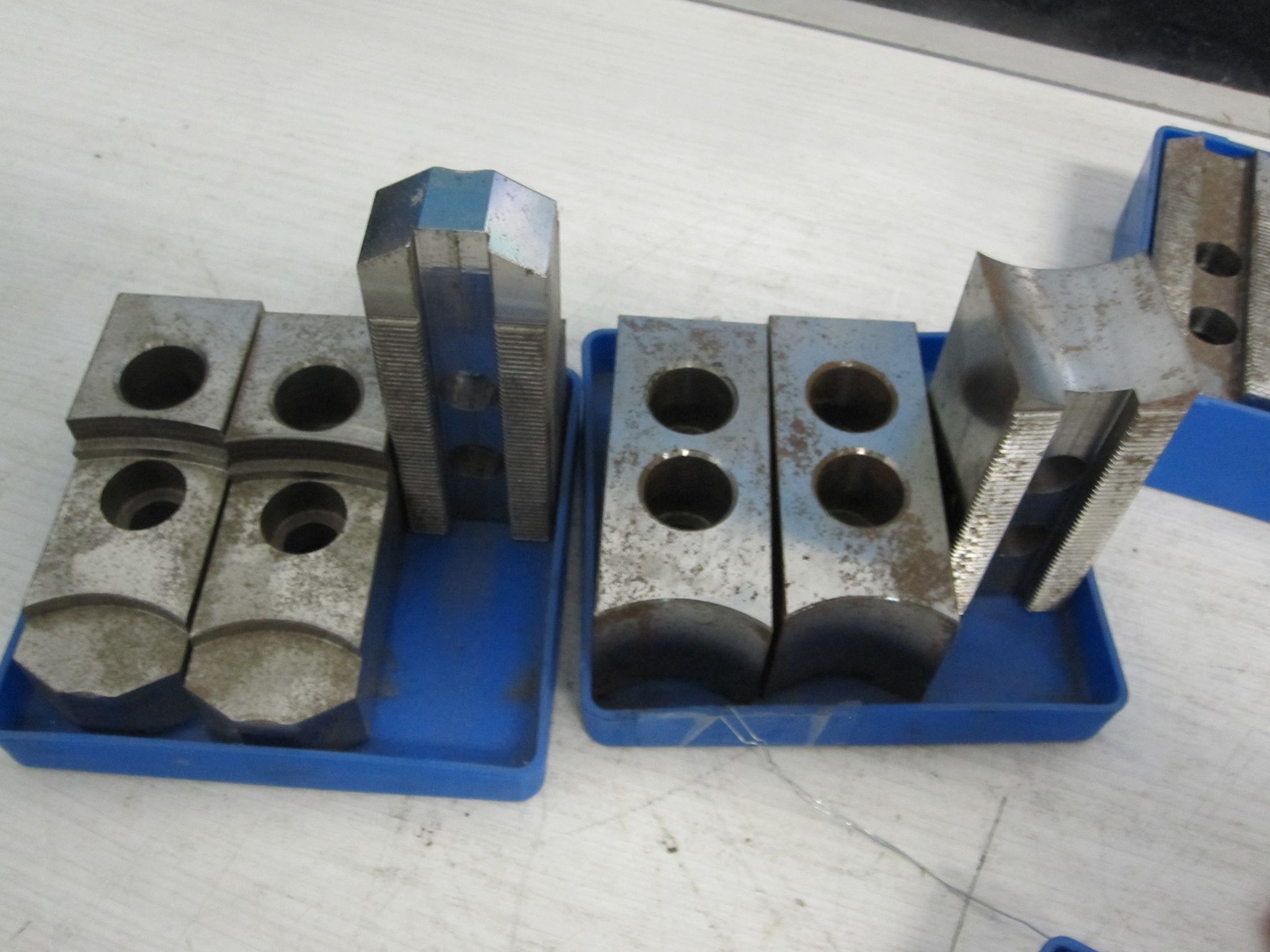 5x Lot of 5 SAMCHULLY SB08B1 for HS-08 HC-08 Chuck Jaws CNC Lathe Pre-cut 3