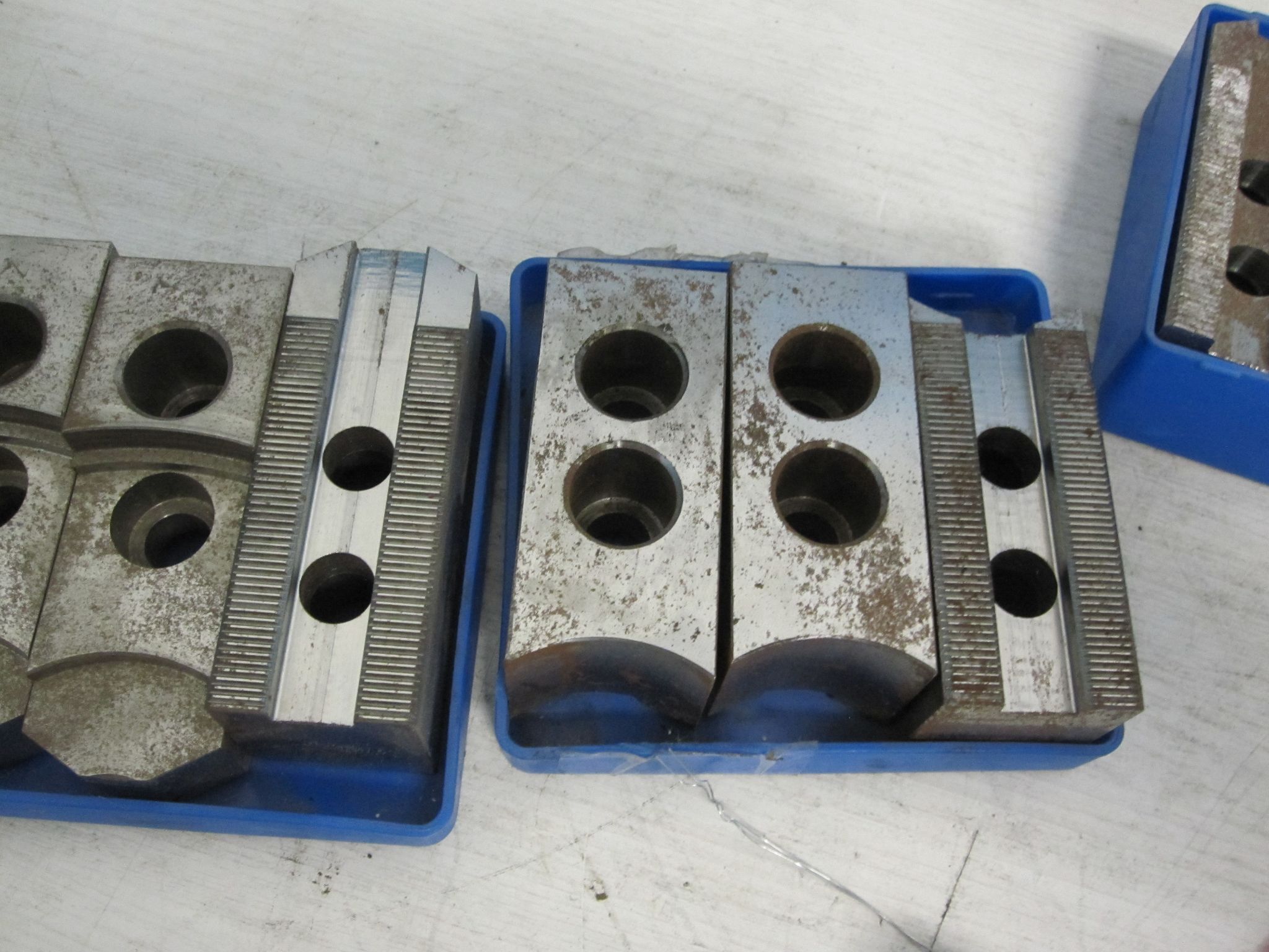 5x Lot of 5 SAMCHULLY SB08B1 for HS-08 HC-08 Chuck Jaws CNC Lathe Pre-cut 4