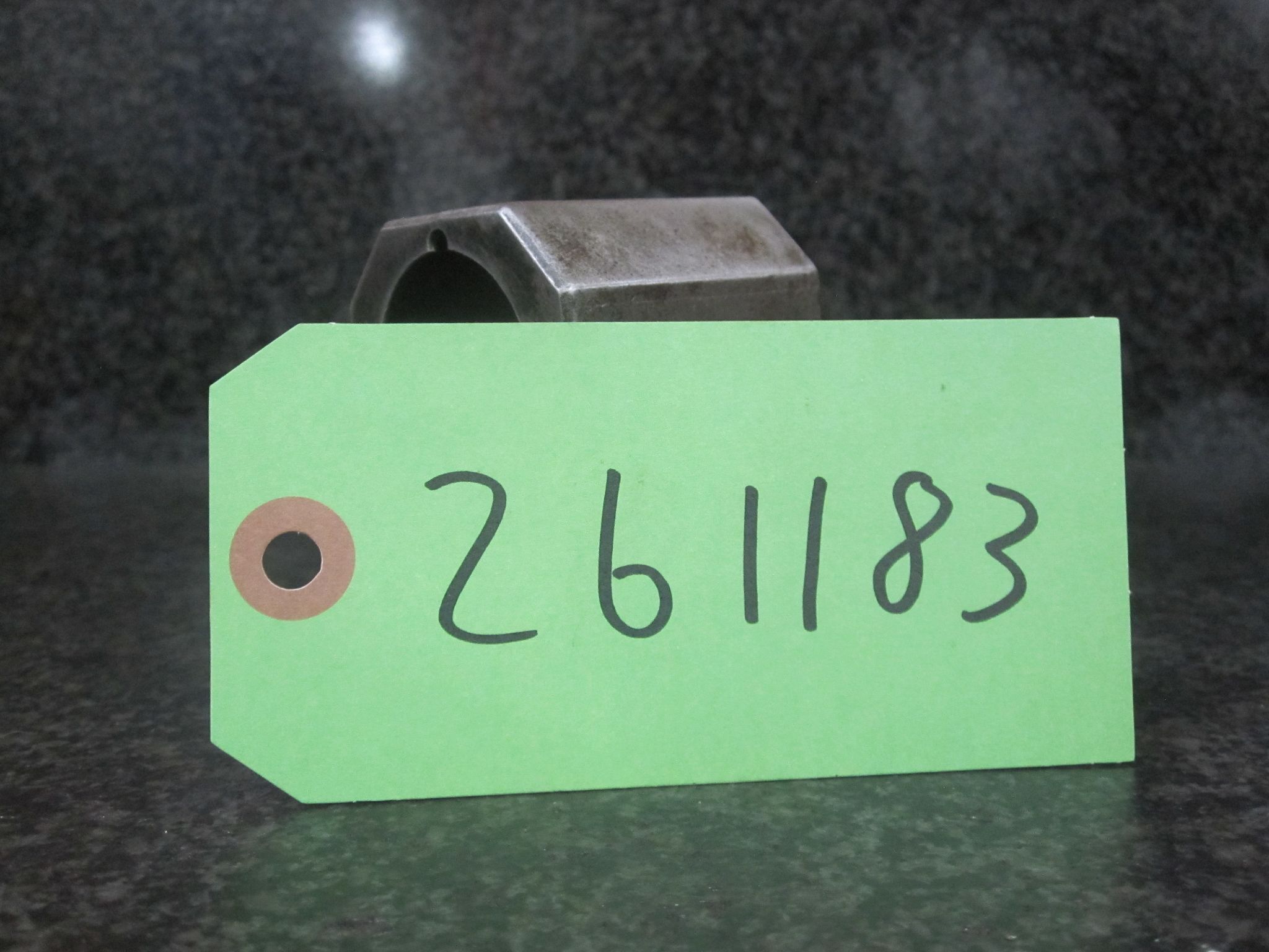 (AS-IS FOR PARTS) HARDINGE SG-30M STATIC BORING BAR HOLDER 76 X 51 MM W/ KEY 40 MM 1.5" 1-1/2" 10