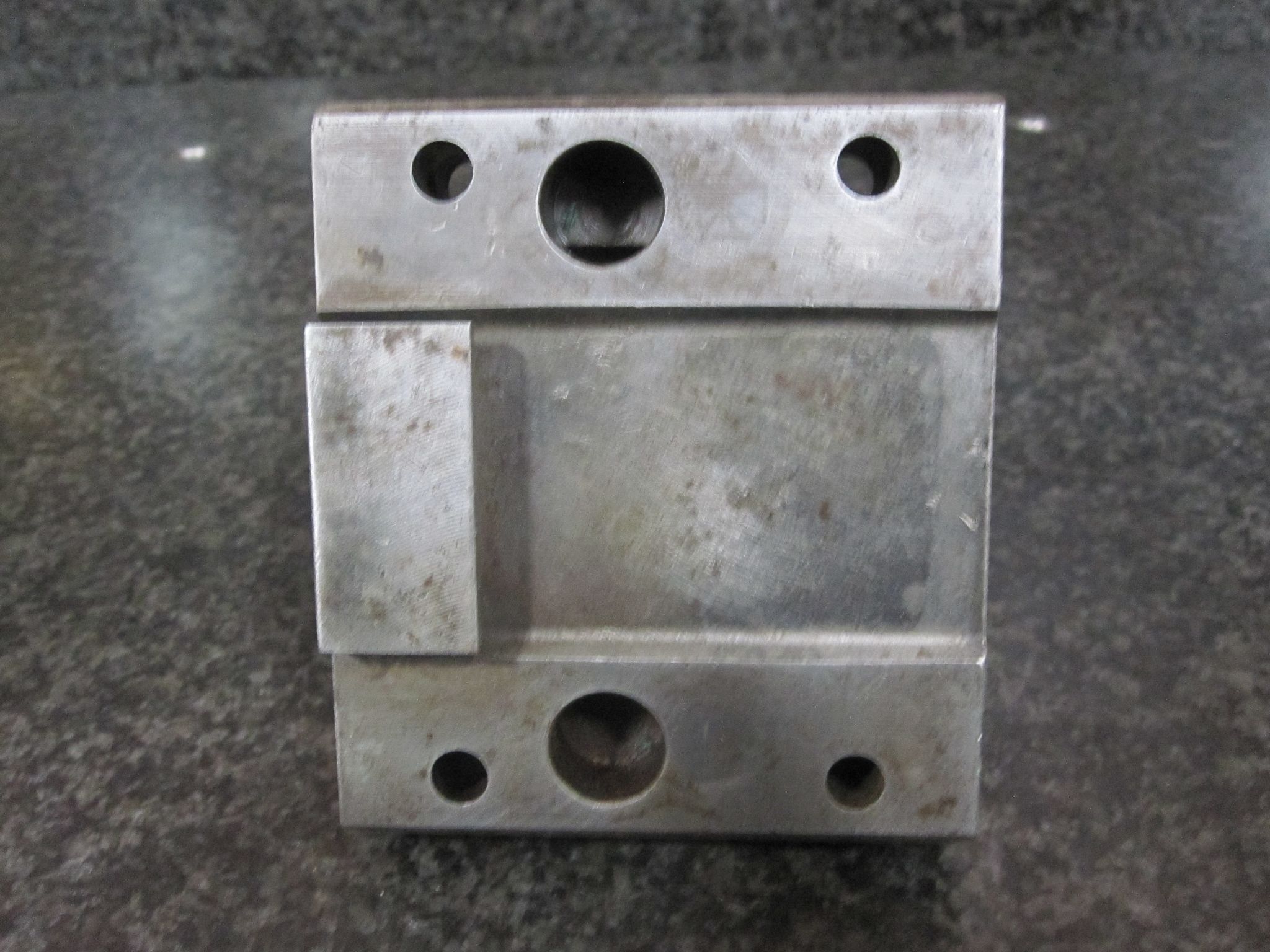 (AS-IS FOR PARTS) HARDINGE SG-30M STATIC BORING BAR HOLDER 76 X 51 MM W/ KEY 40 MM 1.5" 1-1/2" 8