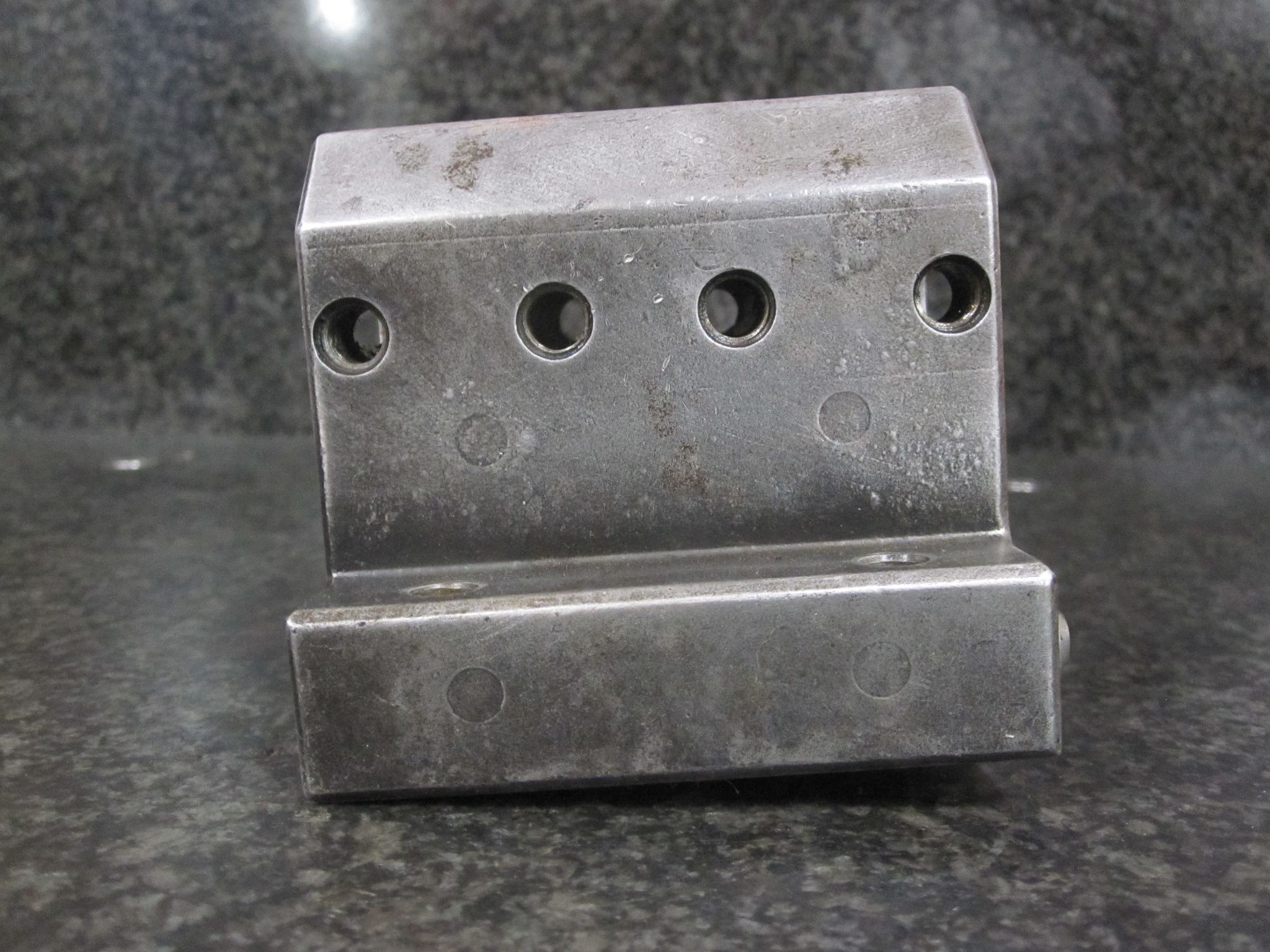 HARDINGE SG-27M STATIC BORING BAR HOLDER 76 X 51 MM W/ KEY 40 MM 1.0" INCH 6