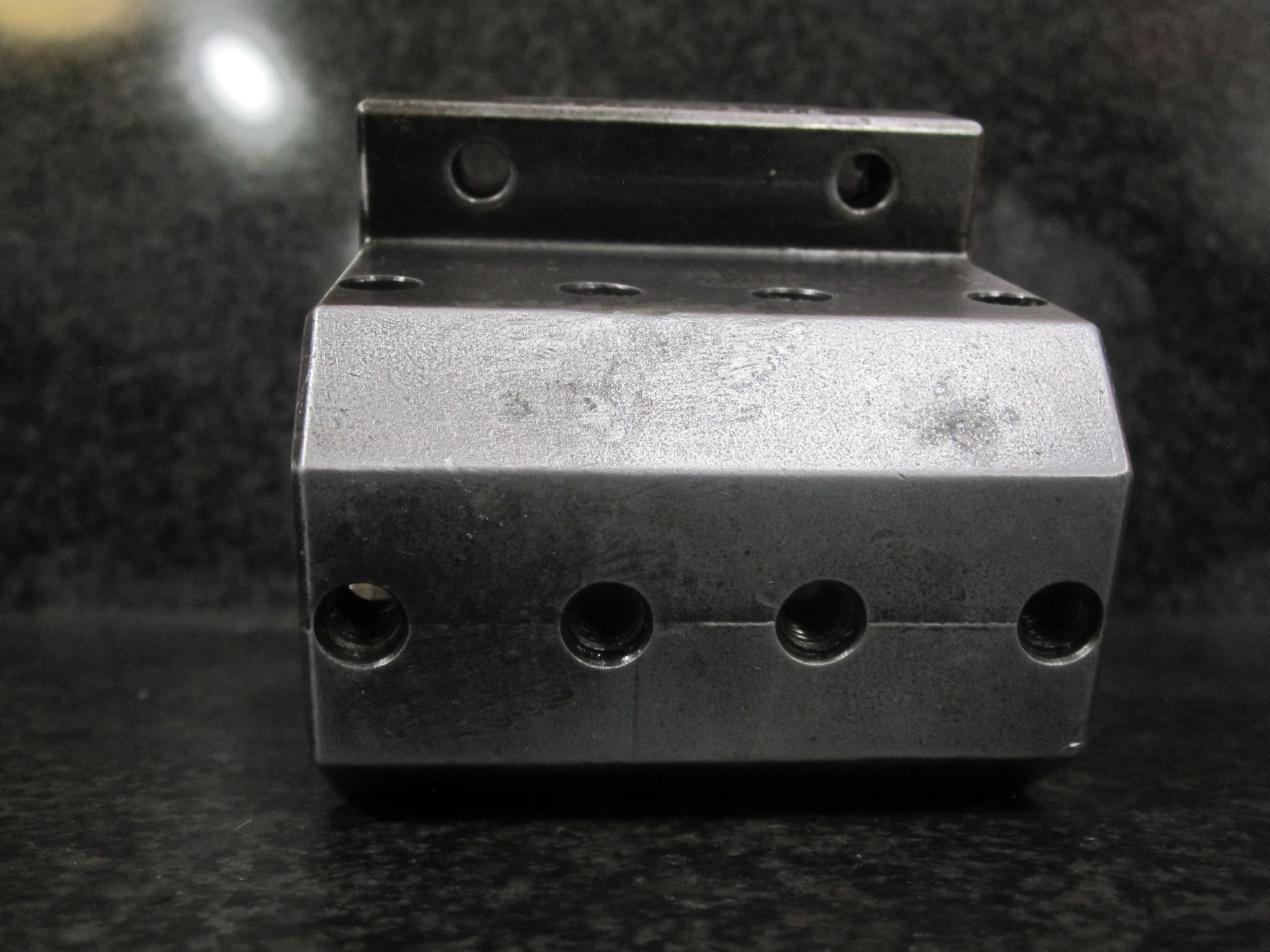 HARDINGE SG-27M STATIC BORING BAR HOLDER 76 X 51 MM W/ KEY 40 MM 1.0" INCH 8
